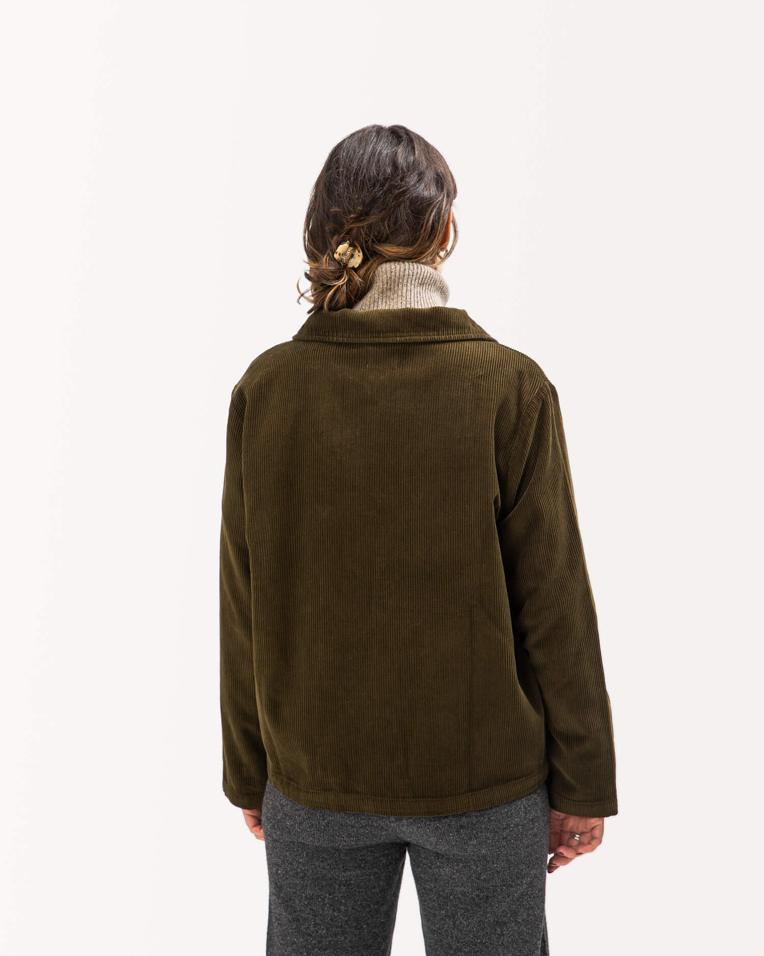 Corduroy Classic Jacket moss