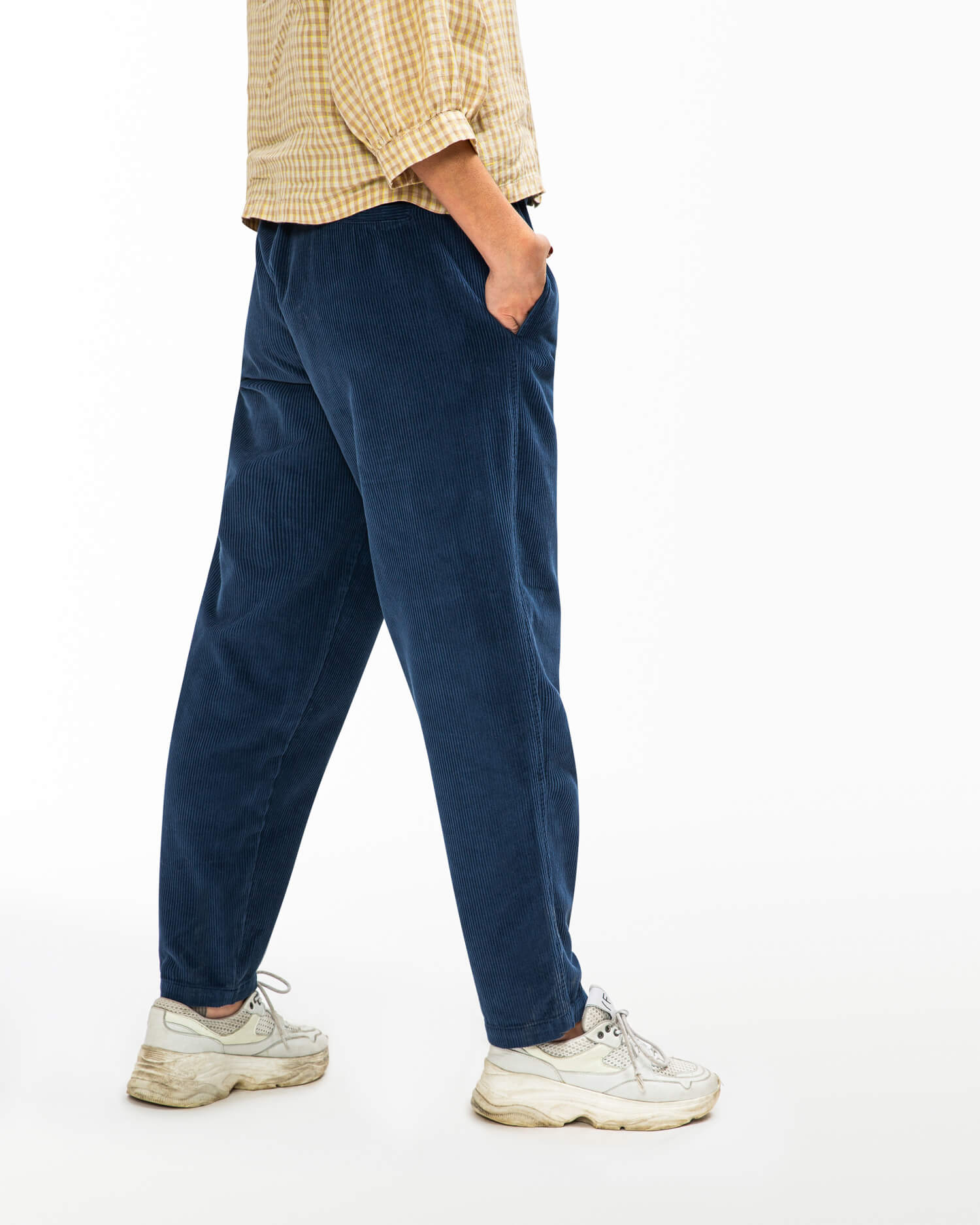 Corduroy Pants anchor blue