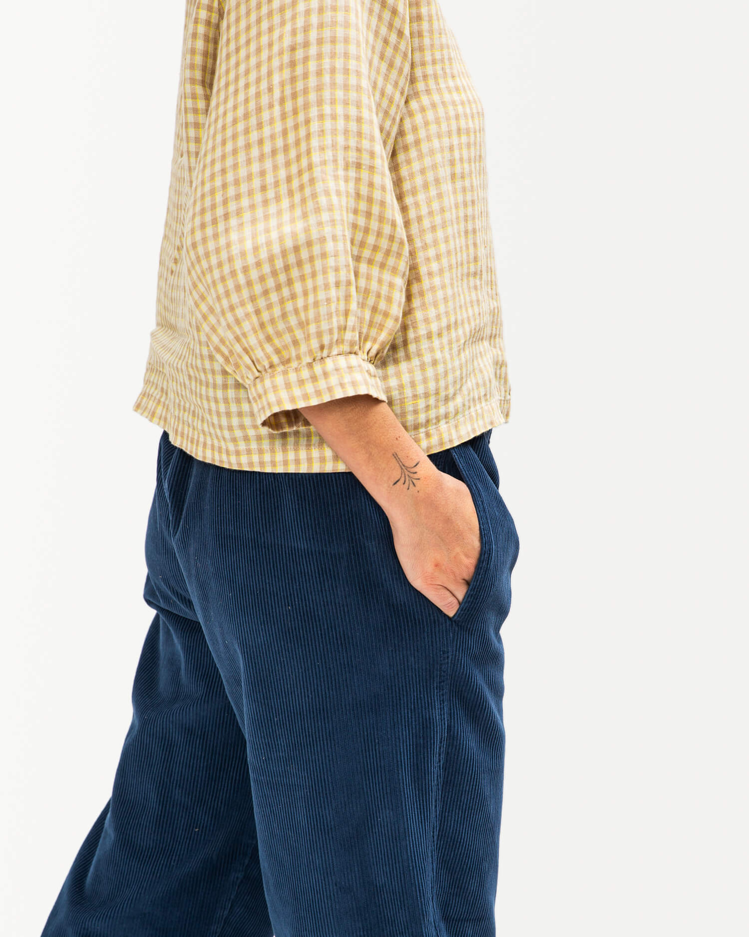 Corduroy Pants anchor blue