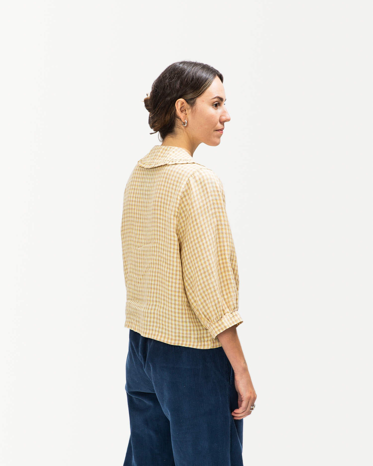 Everyday Blouse dijon check