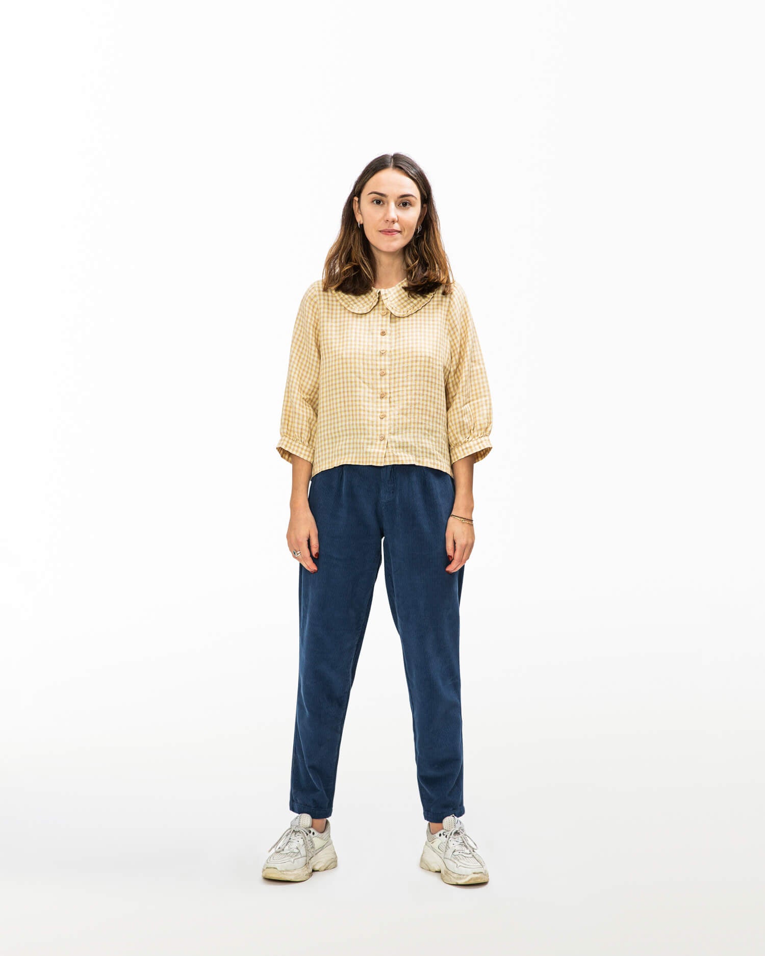 Everyday Blouse dijon check