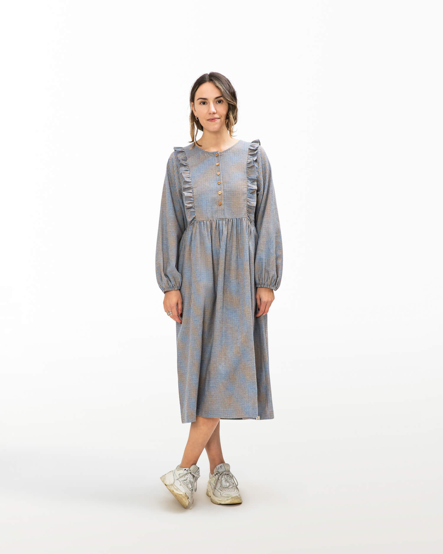 Flannel Dress pepita