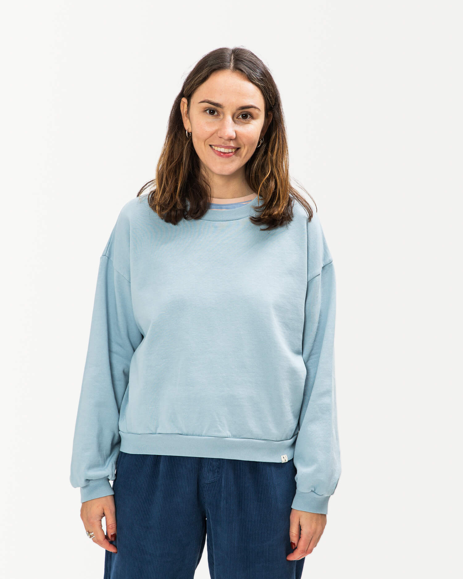 Light Sweatshirt blue fog