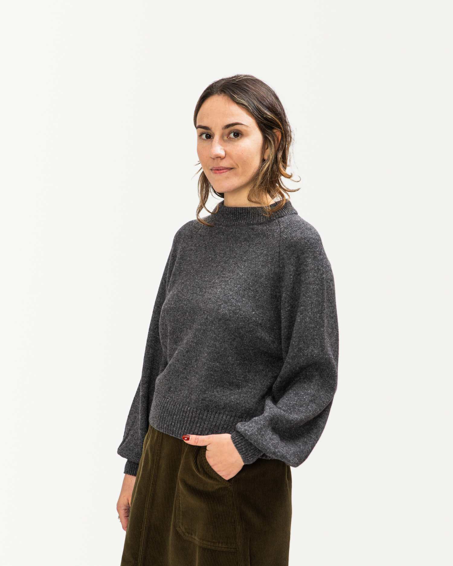 Raglan Sweater graphite