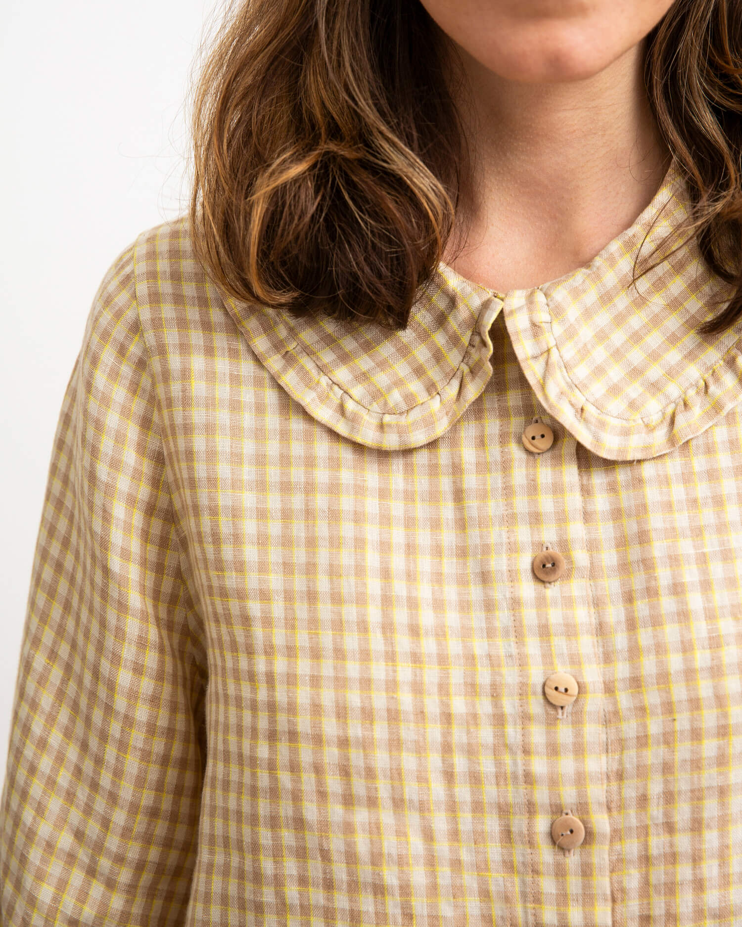 Everyday Blouse dijon check