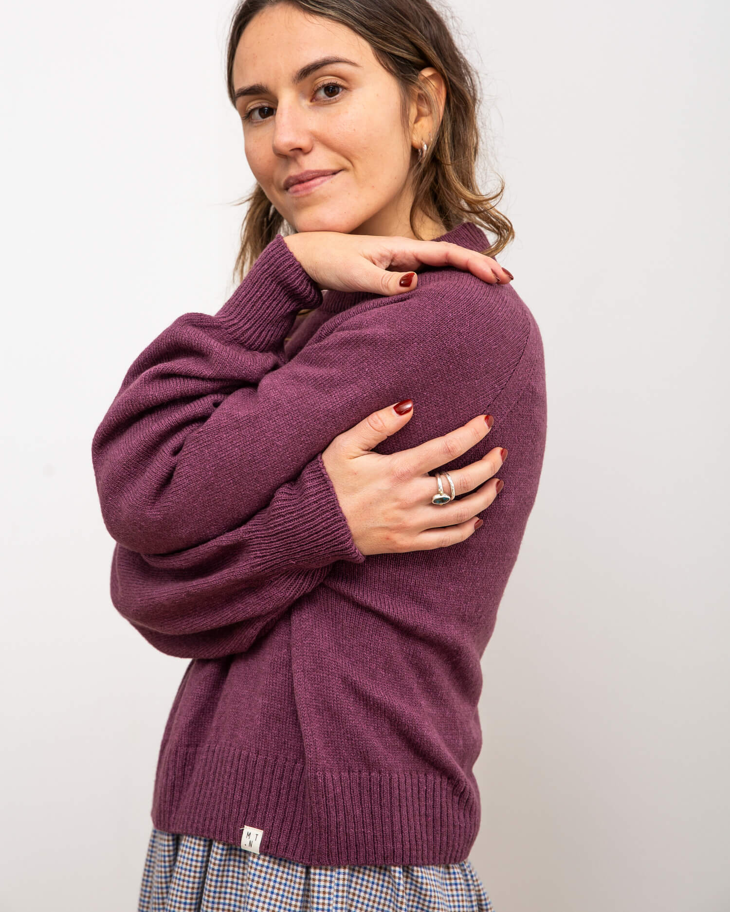 Raglan Sweater berry