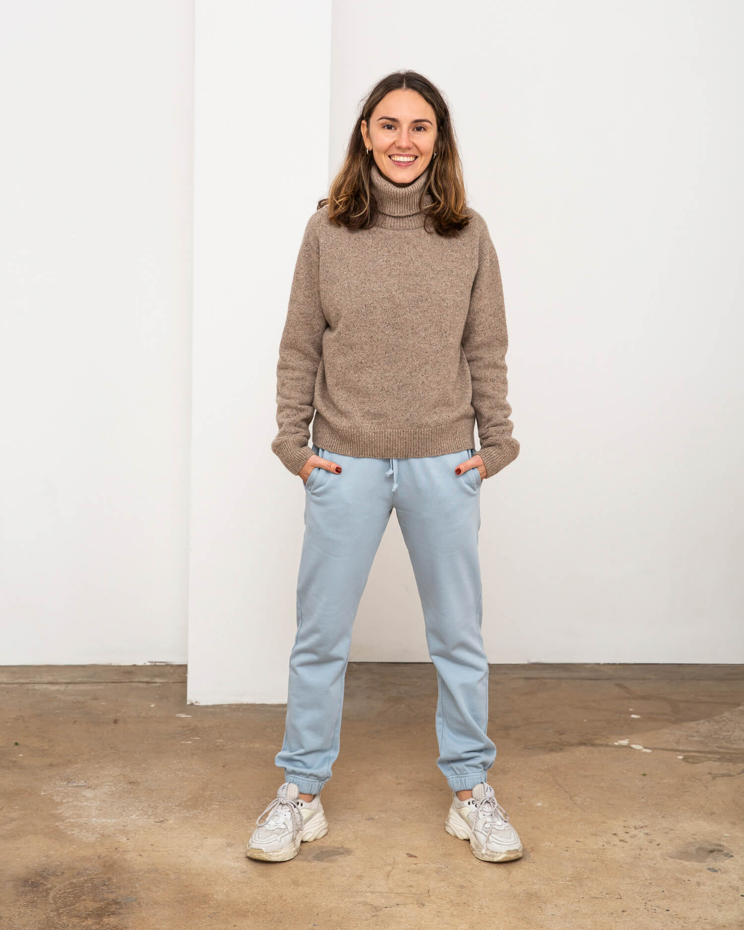 Track Pants blue fog