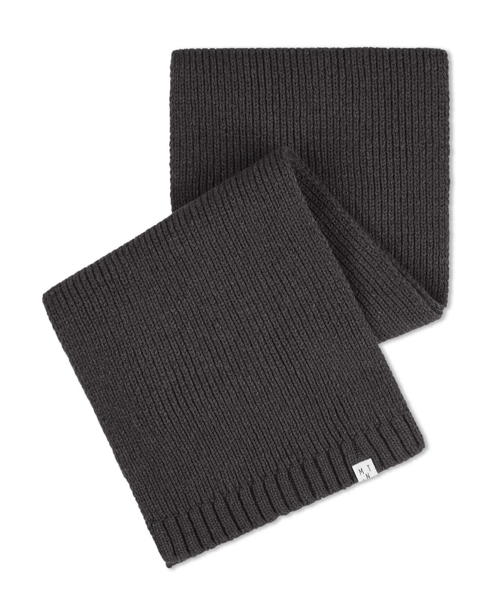 Knit Scarf charcoal