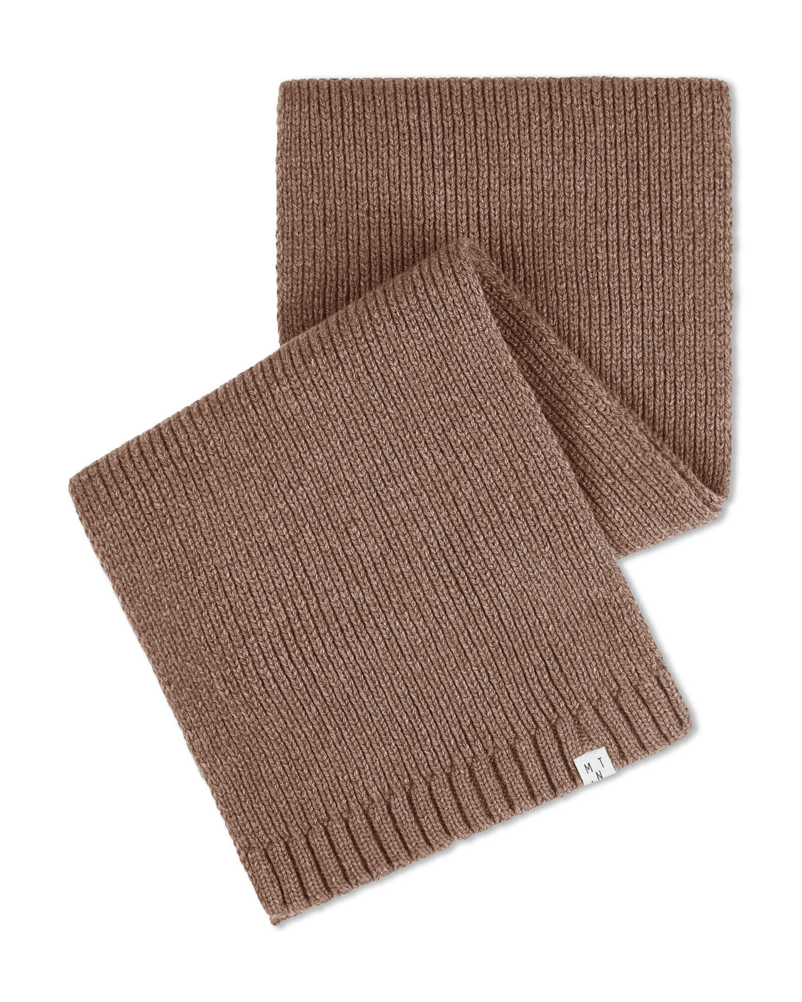 Knit Scarf sepia