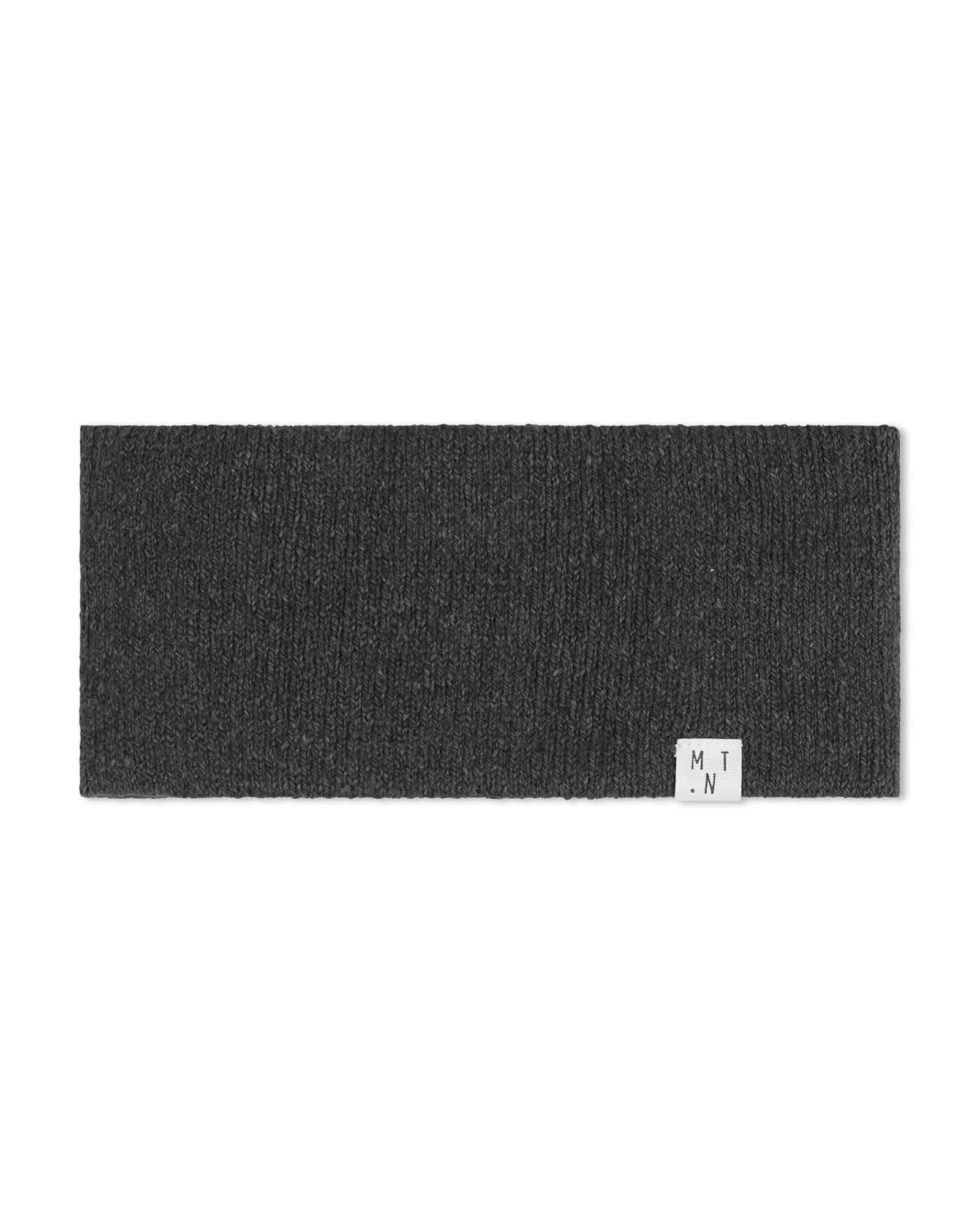 Knitted Headband charcoal