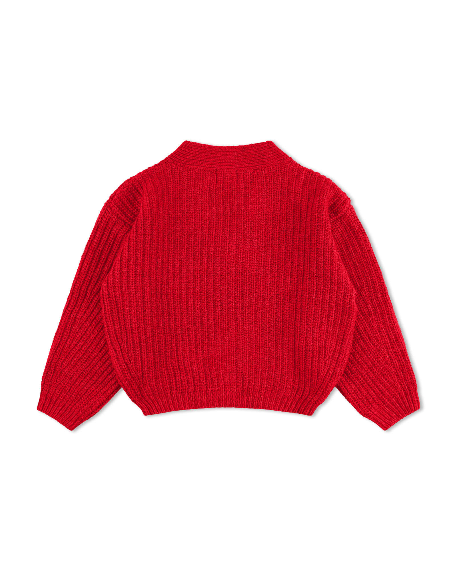 V-Neck Cardigan poppy