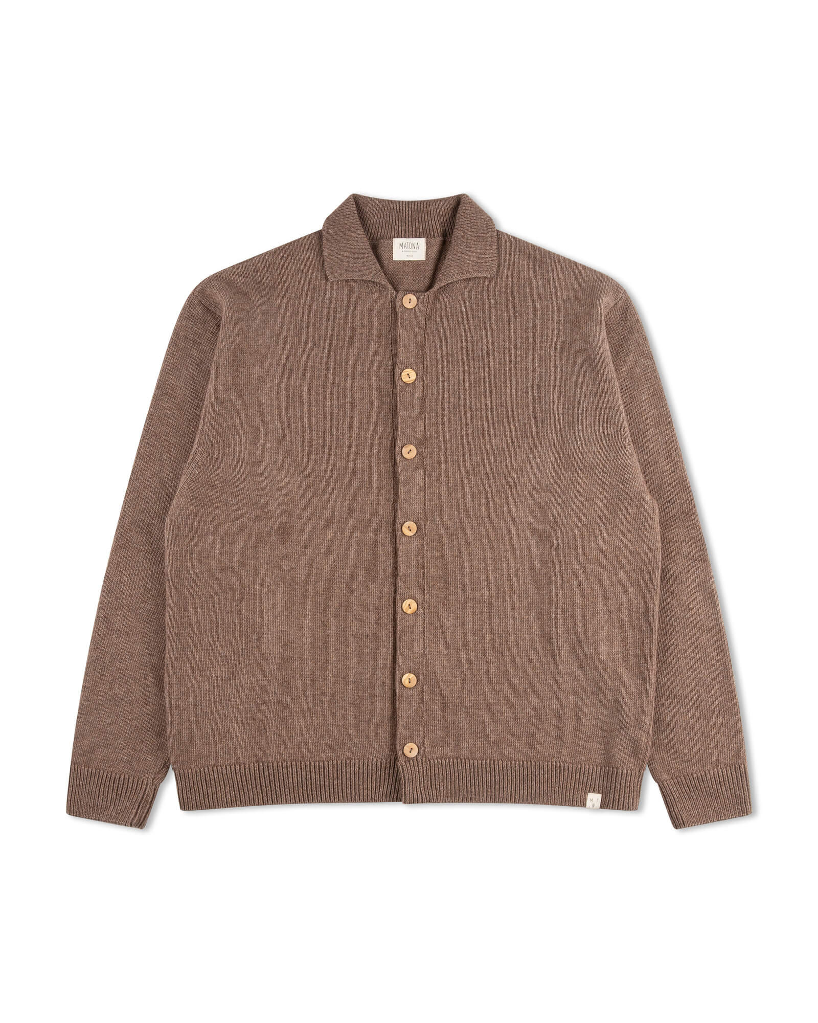 Knit Shirt sepia