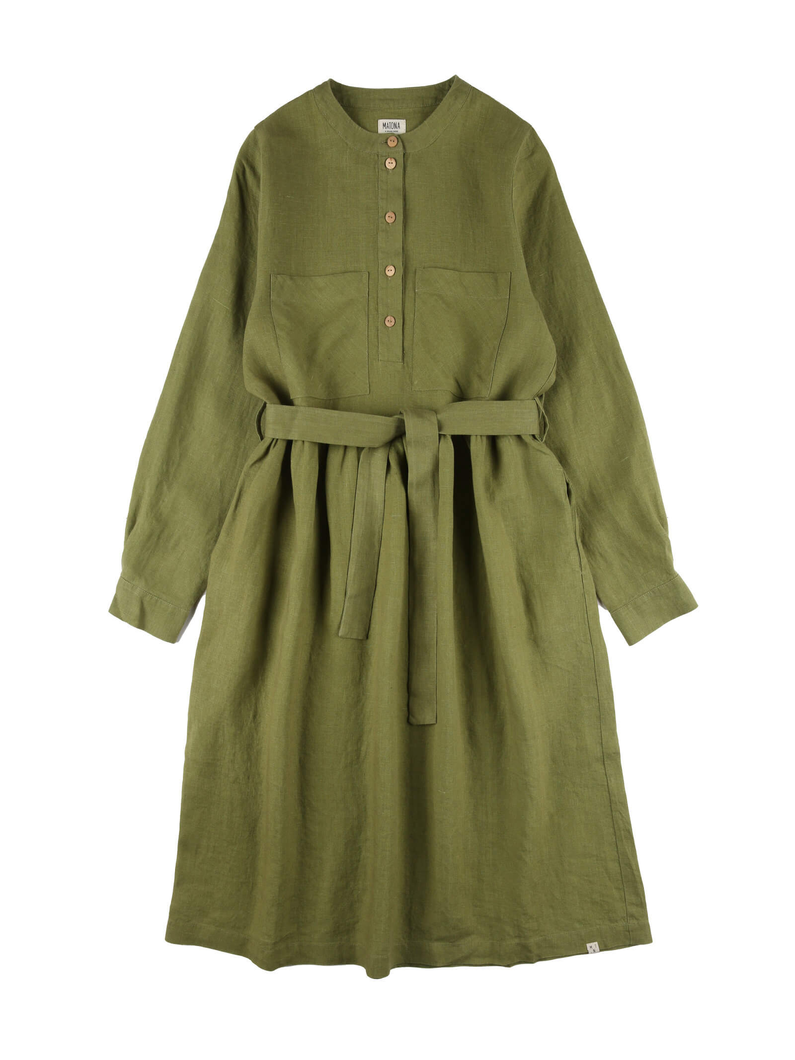 Belted Dress cardamom