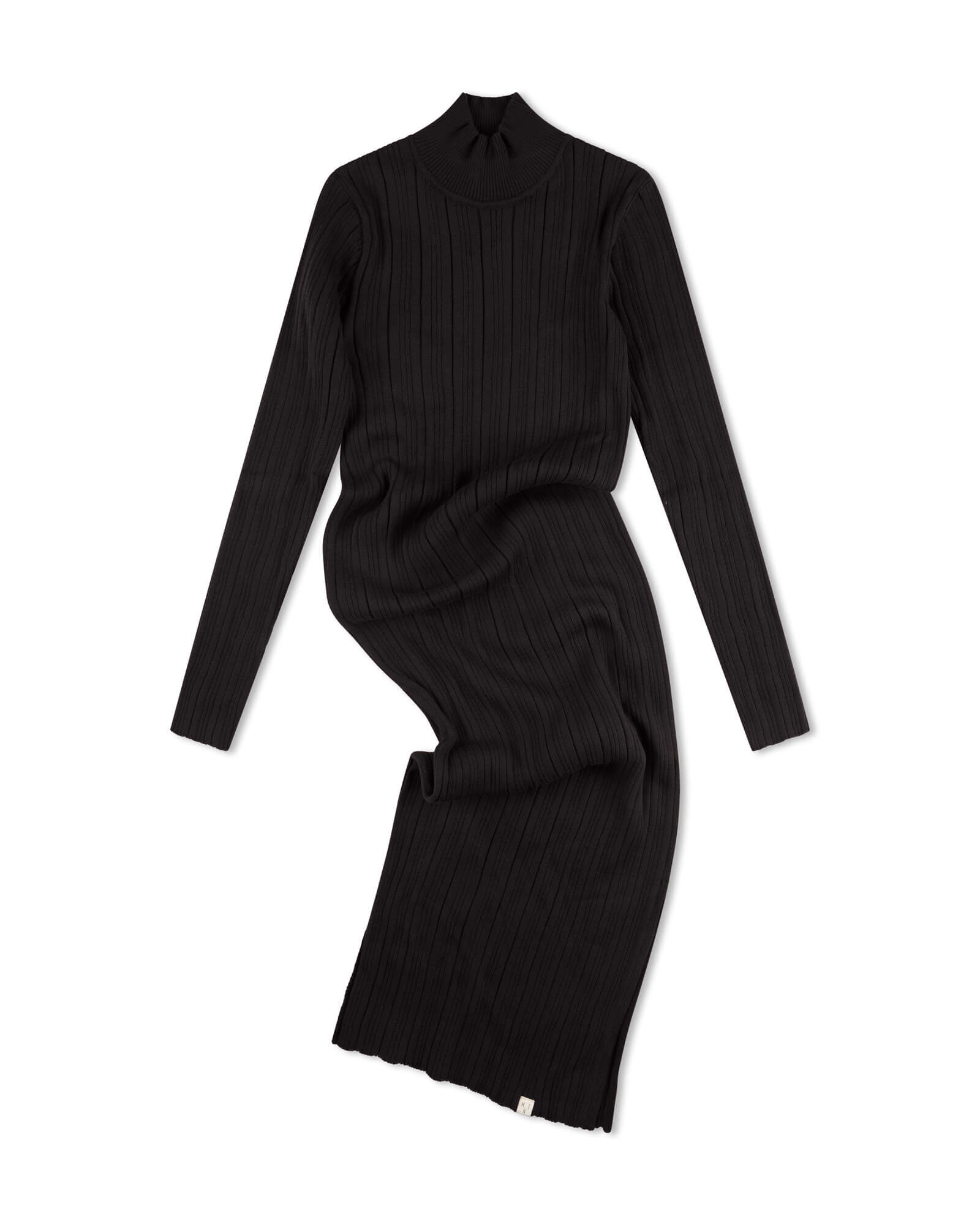 Ribbed Dress onyx