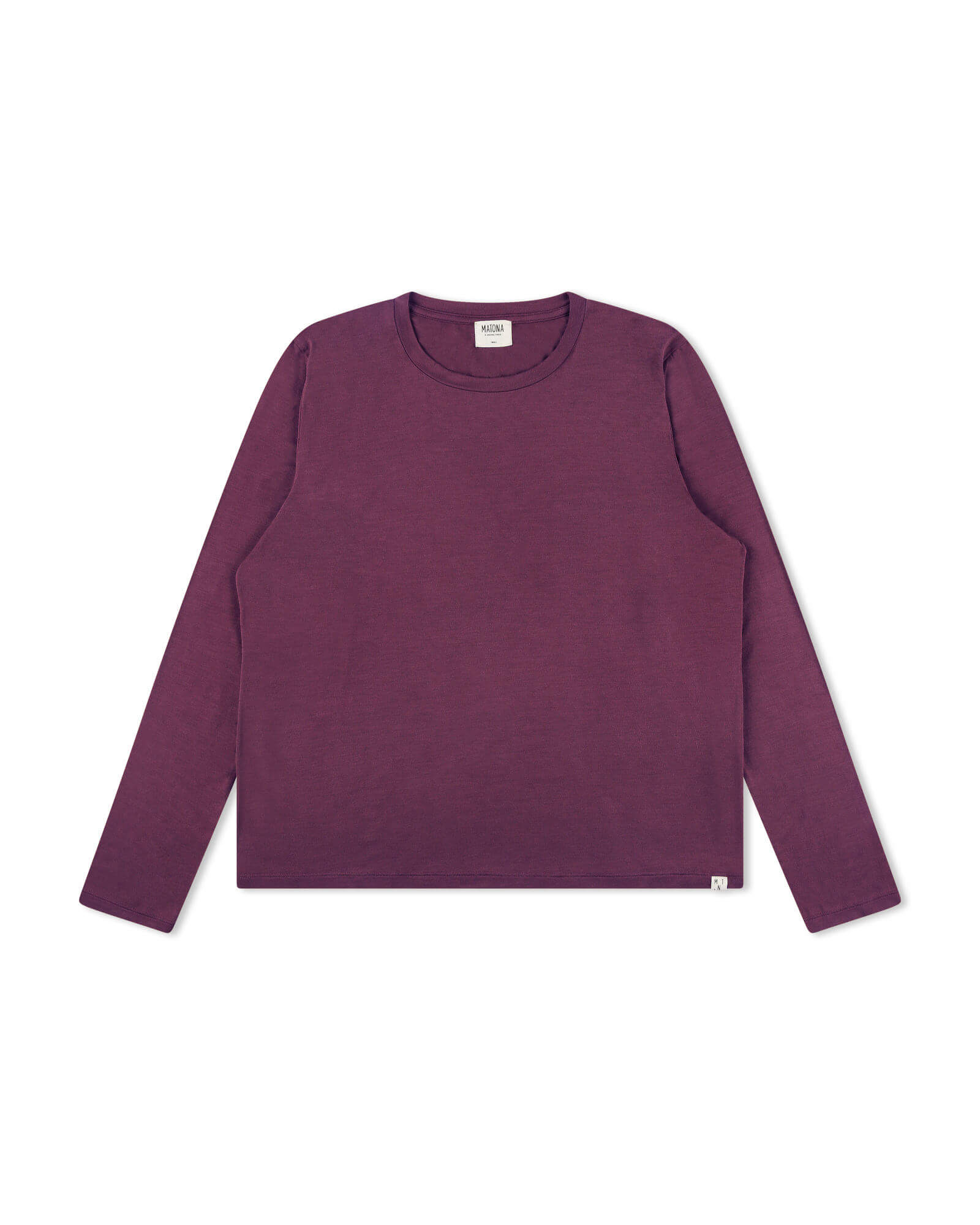 Soft Longsleeve aubergine