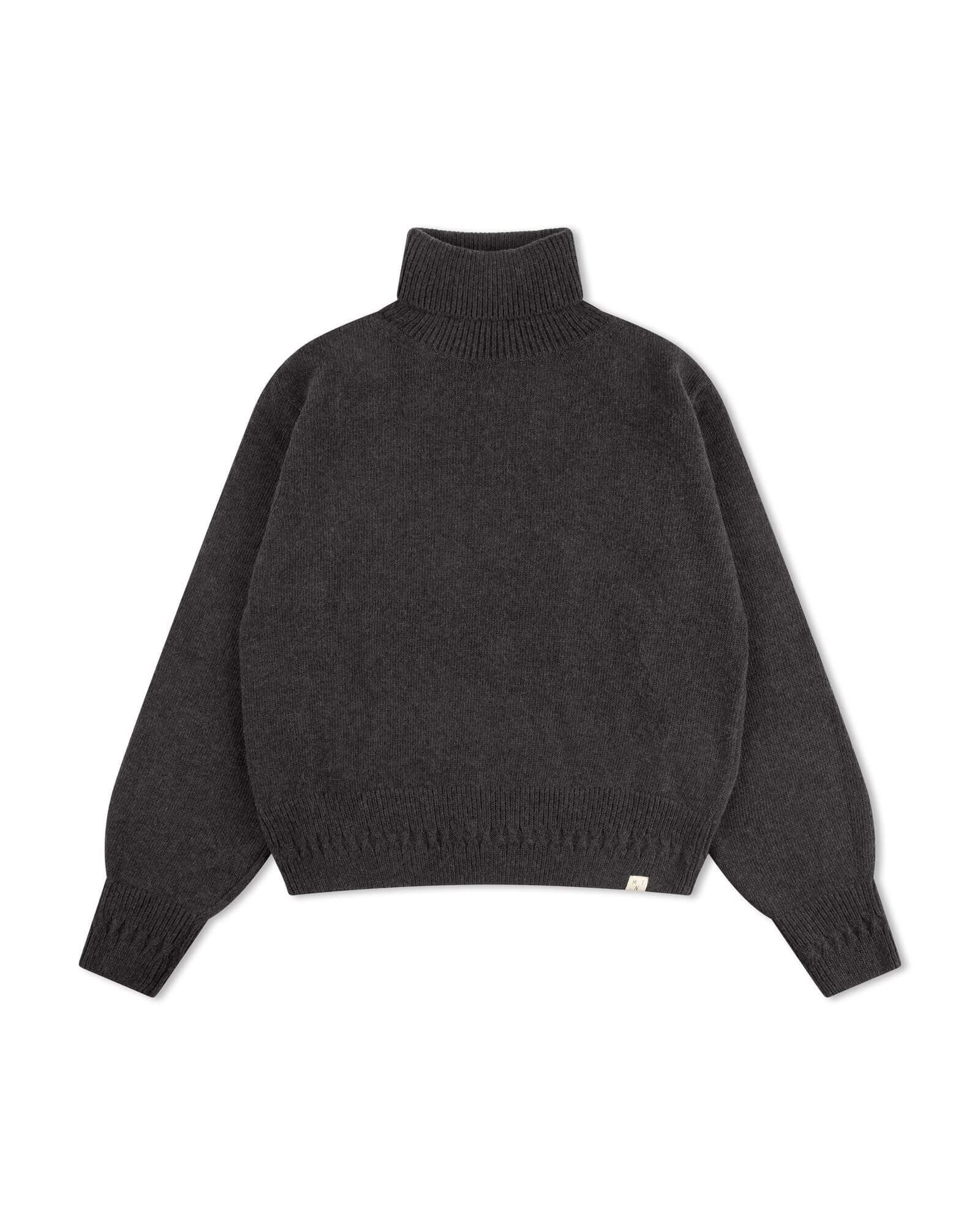 Turtleneck Pullover charcoal