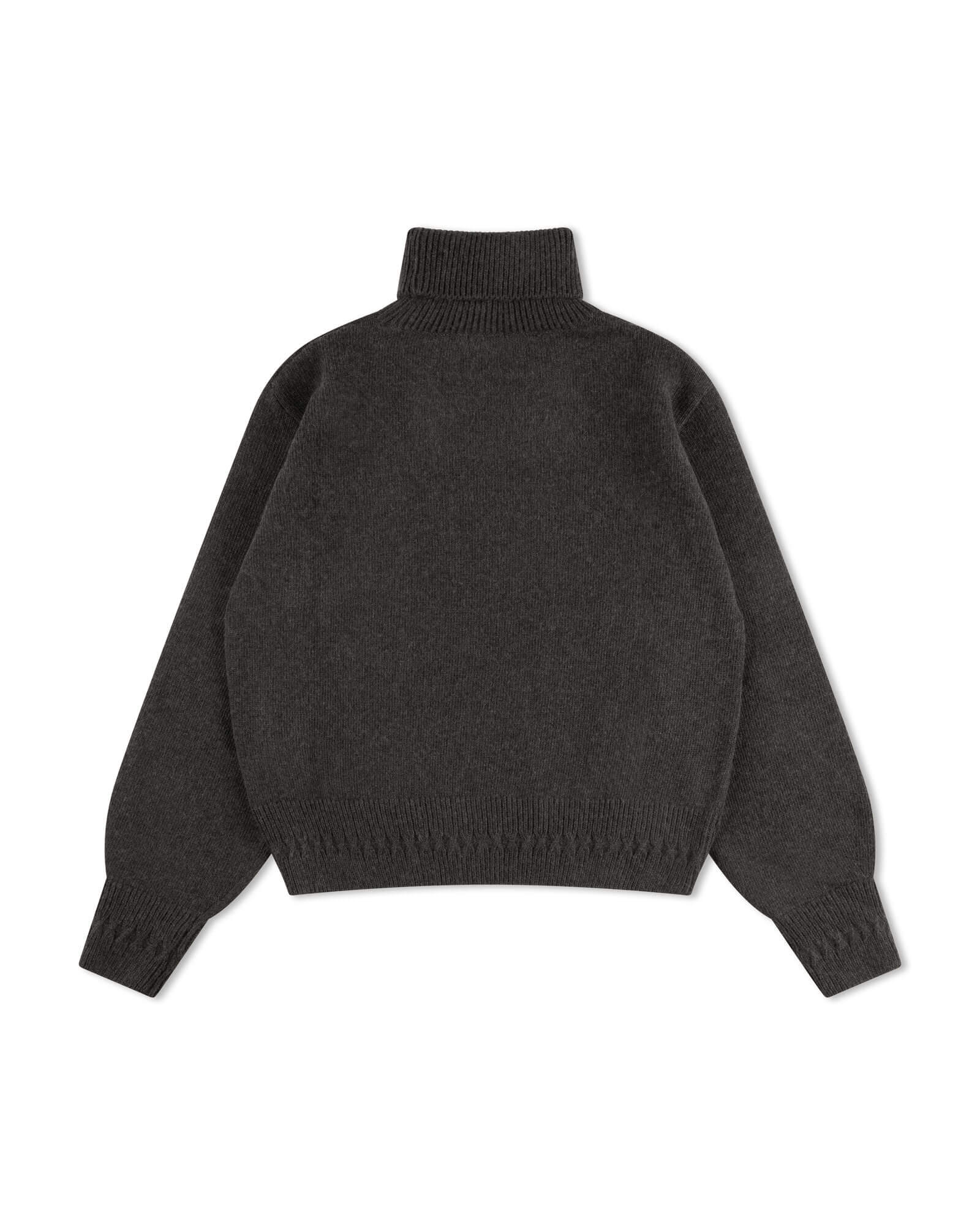 Turtleneck Pullover charcoal