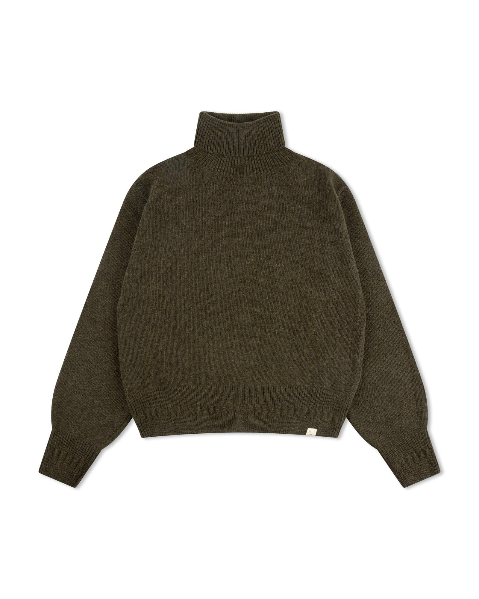 Turtleneck Pullover olive