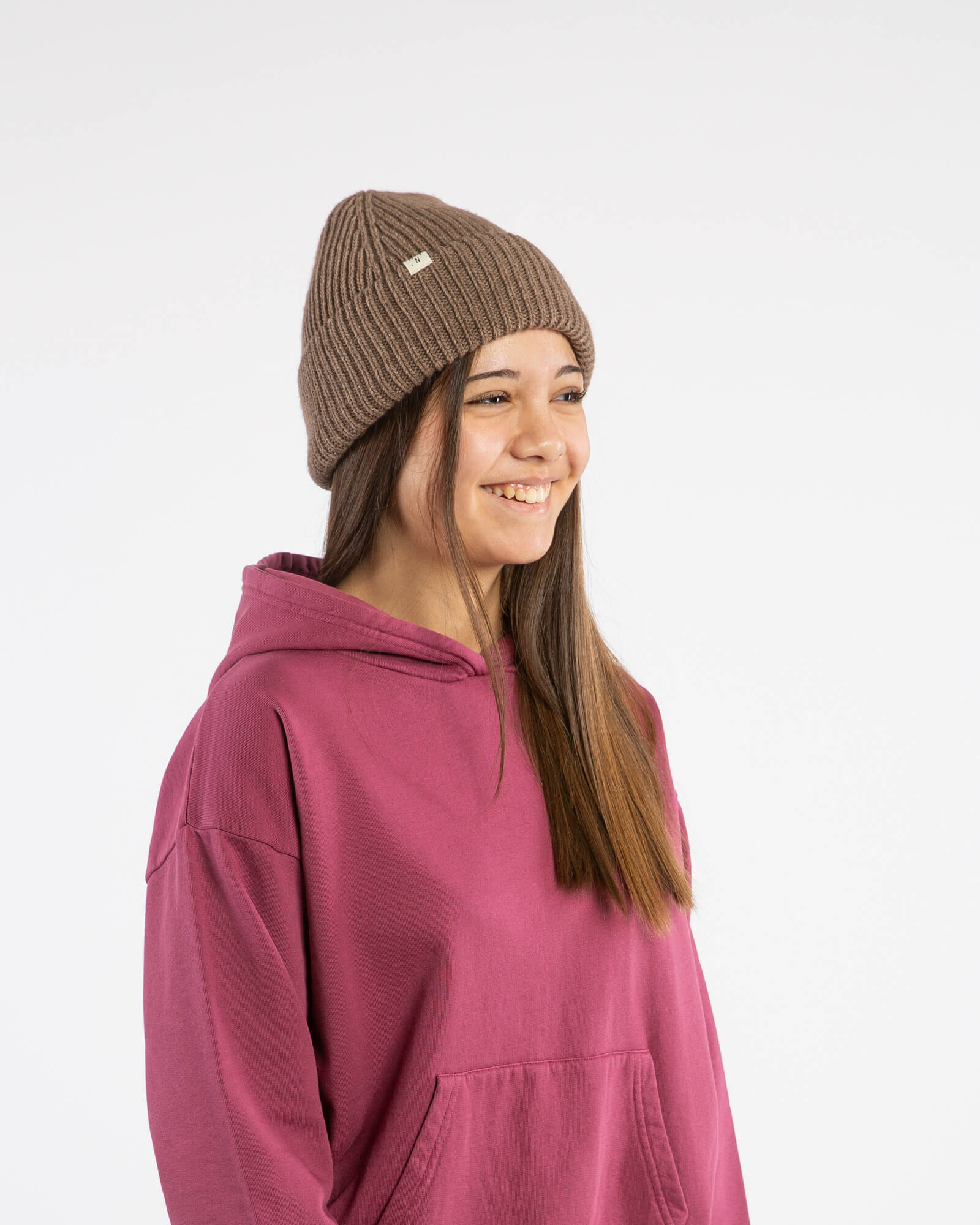 Beanie sepia
