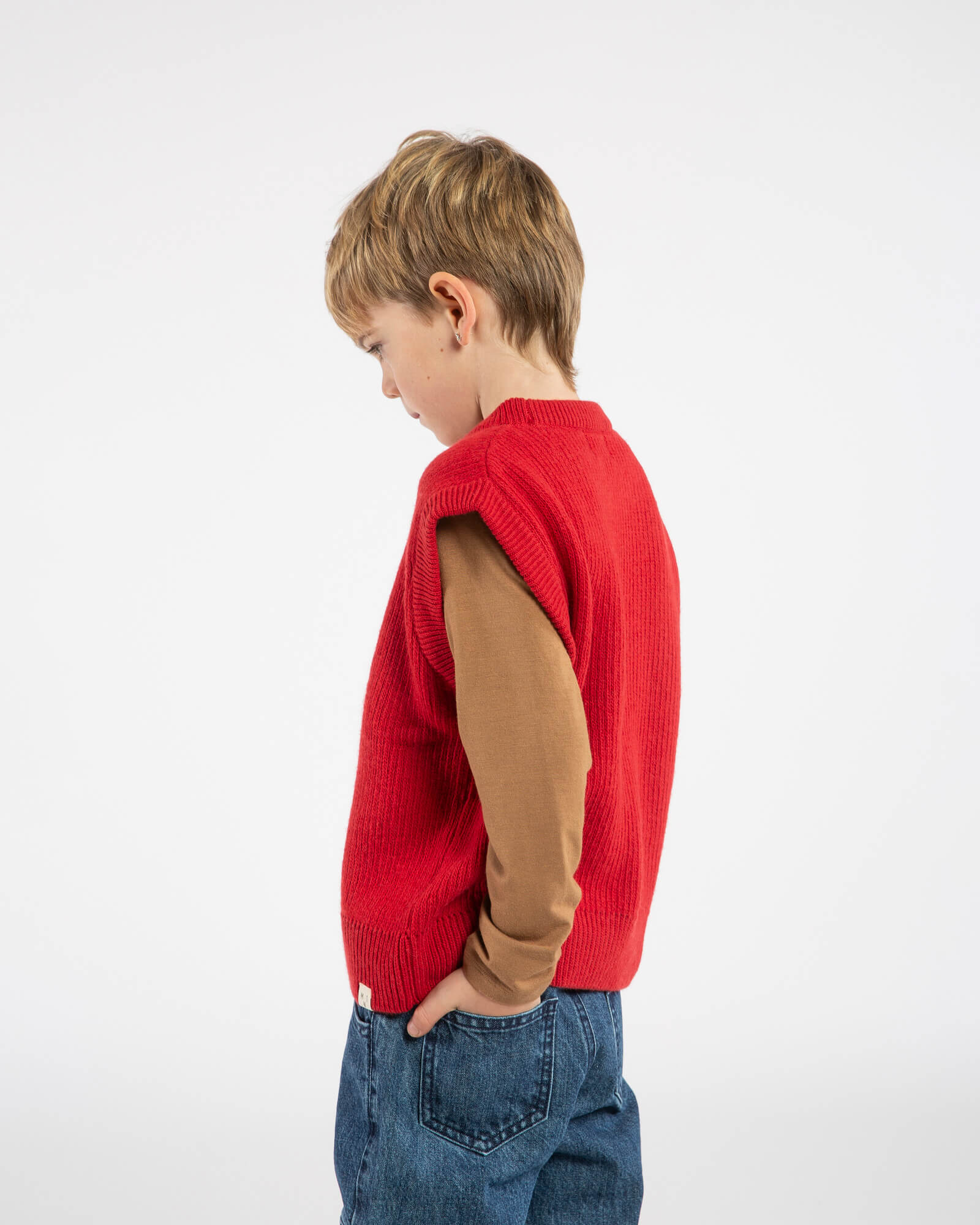 Hug Vest poppy