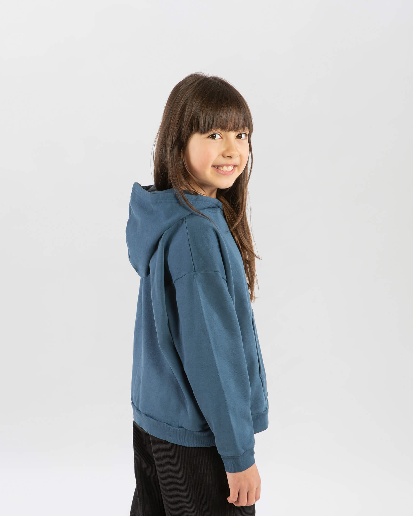 Sweathoodie sail blue