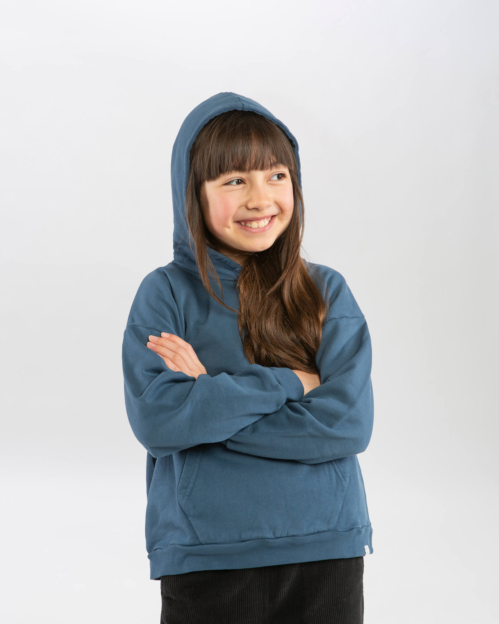 Sweathoodie sail blue
