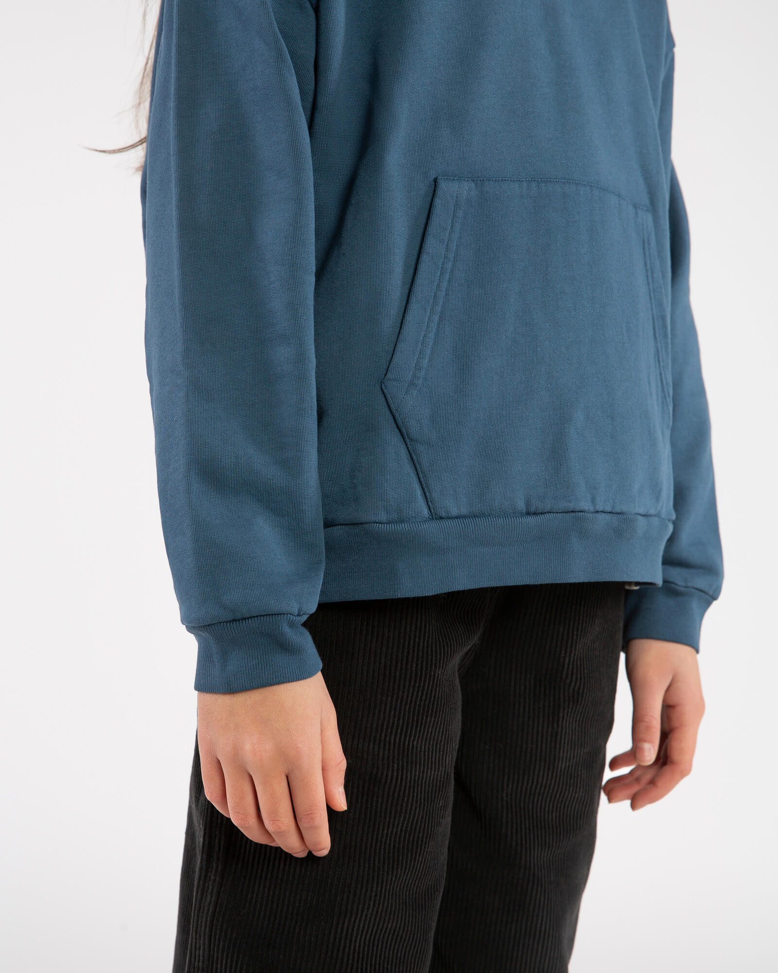 Sweathoodie sail blue