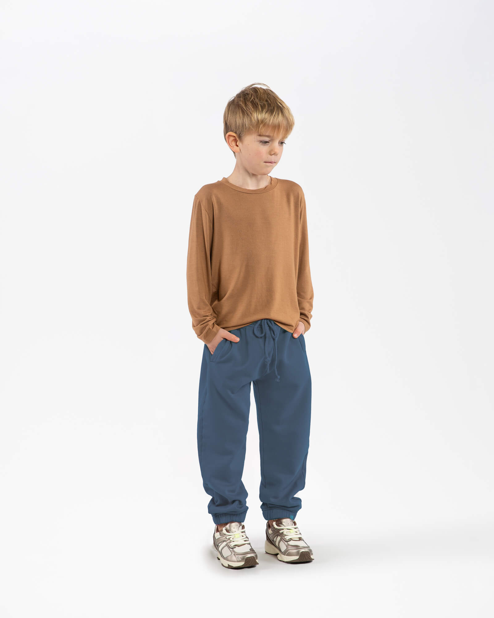 Sweatpants sail blue