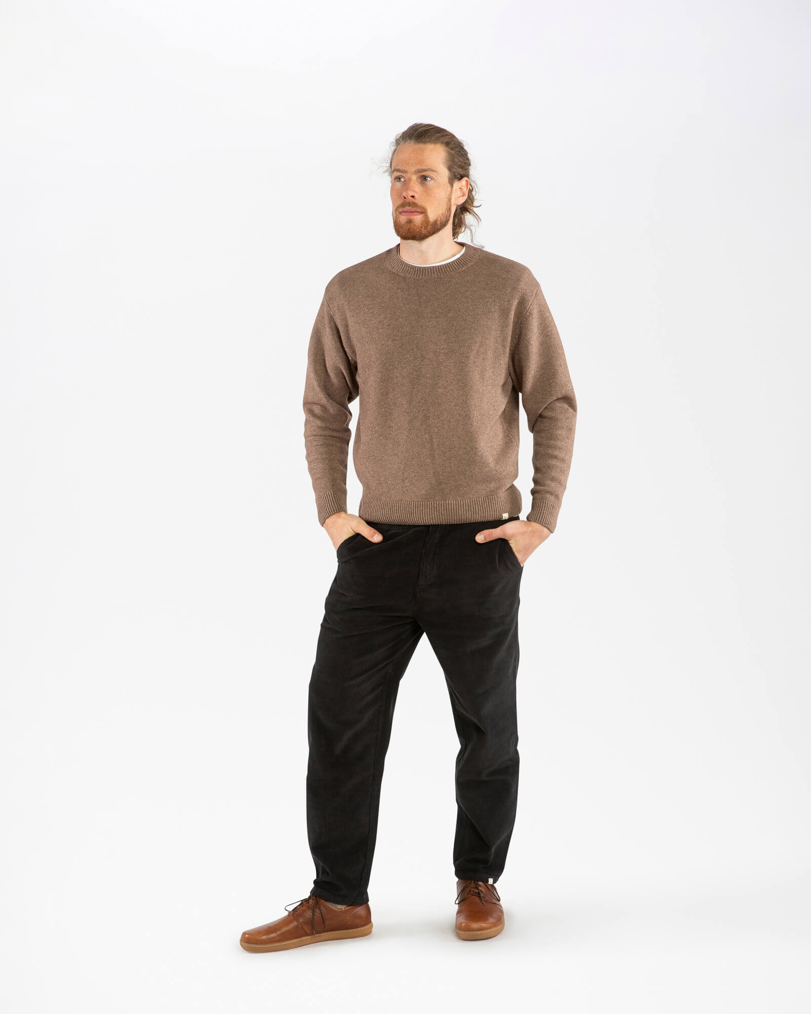 Corduroy Trousers black