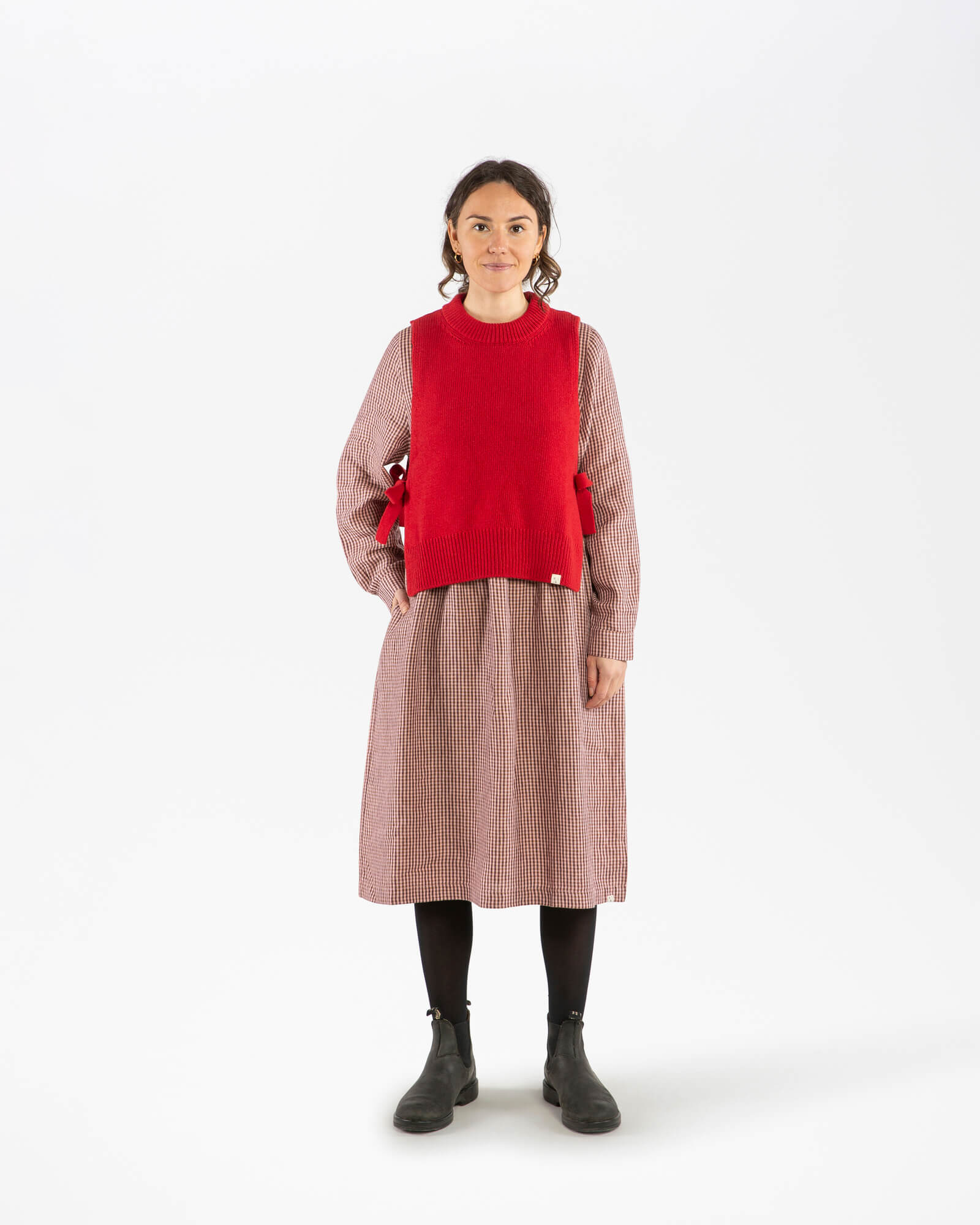 Apron Vest poppy