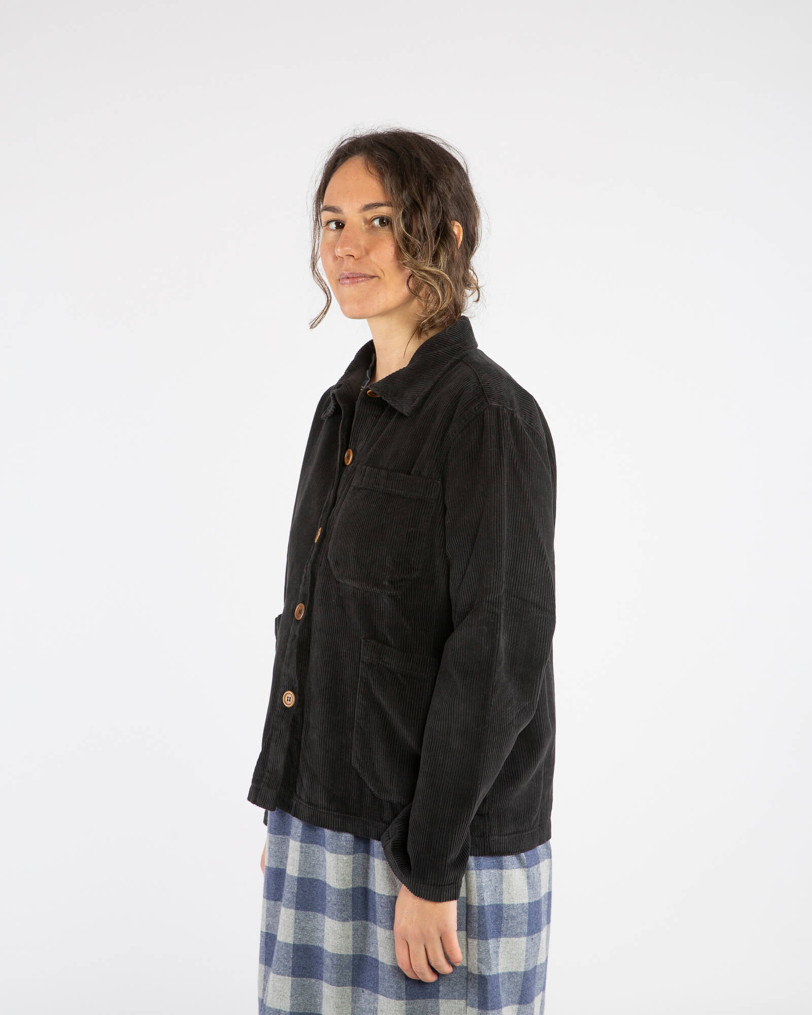 Corduroy Classic Jacket black