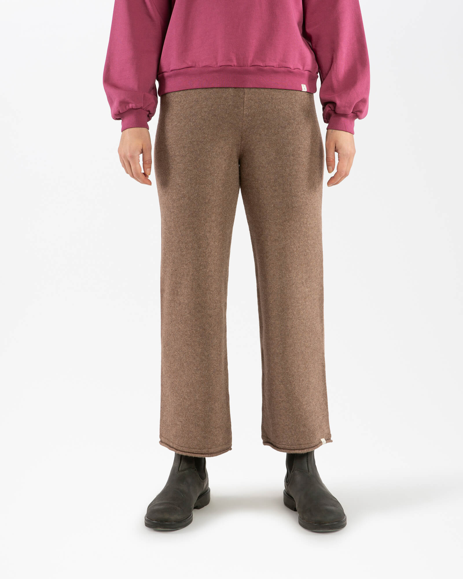 Knitted Culotte sepia