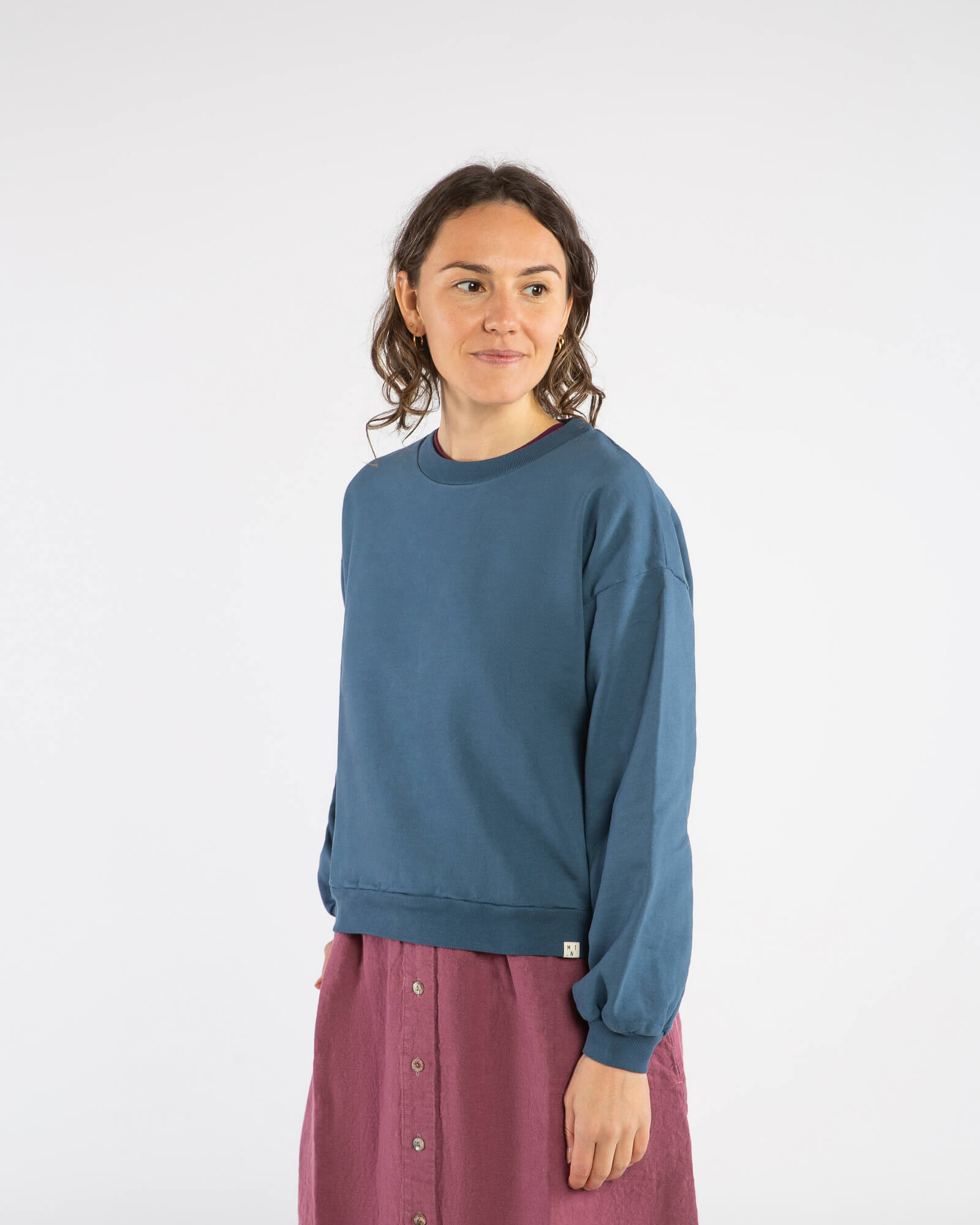 Light Sweatshirt sail blue