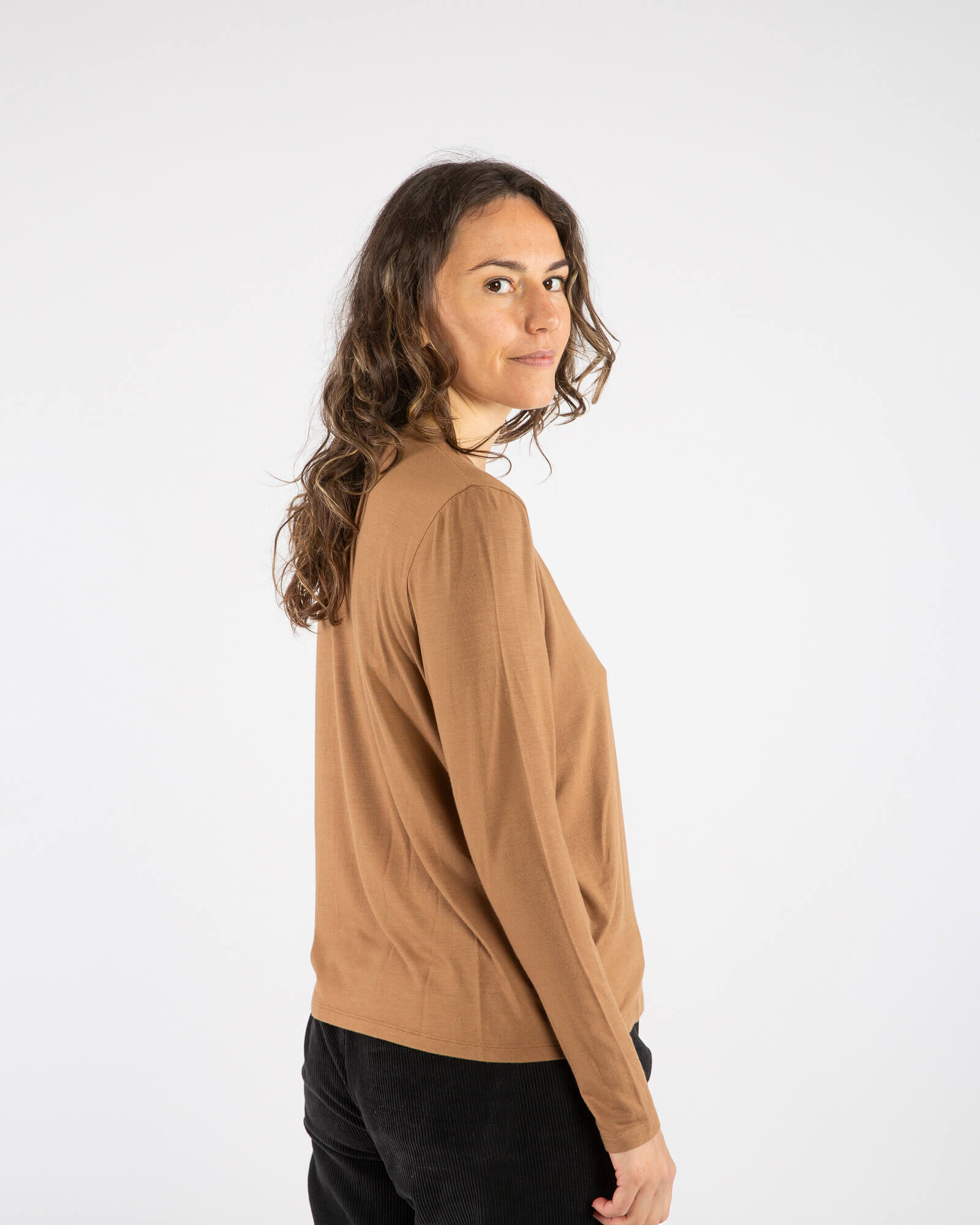 Soft Longsleeve light brown