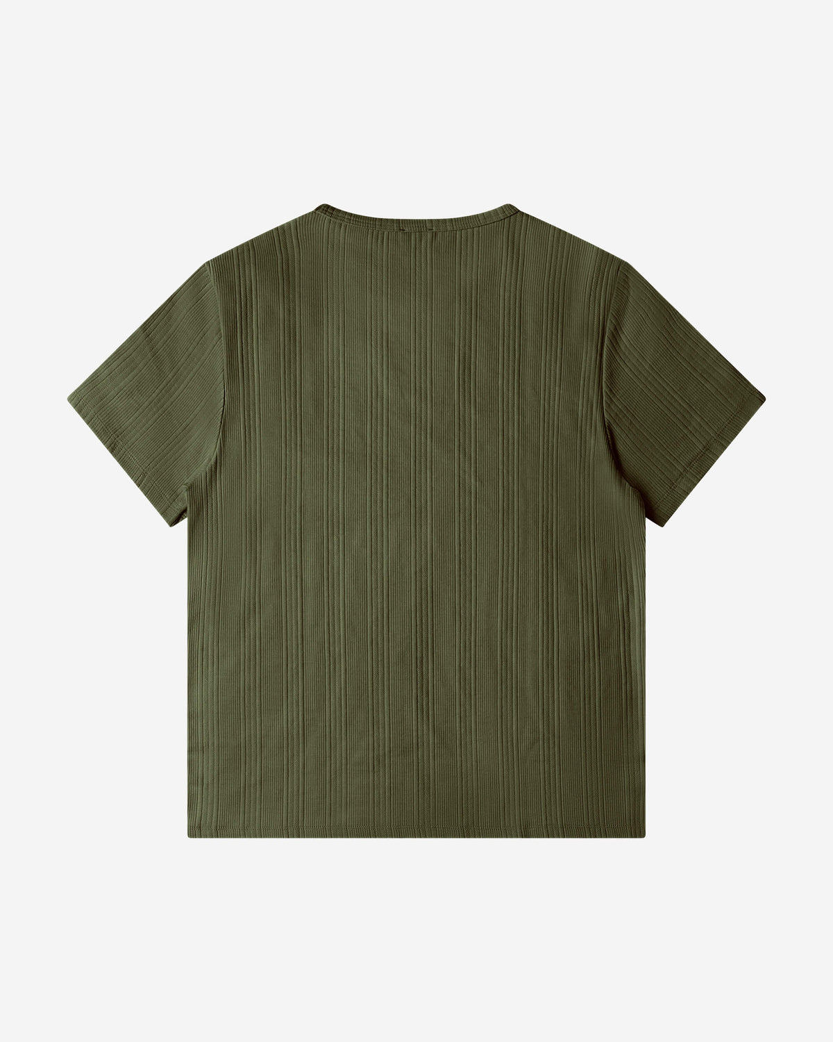 Shortsleeve Rib T-Shirt bronze green