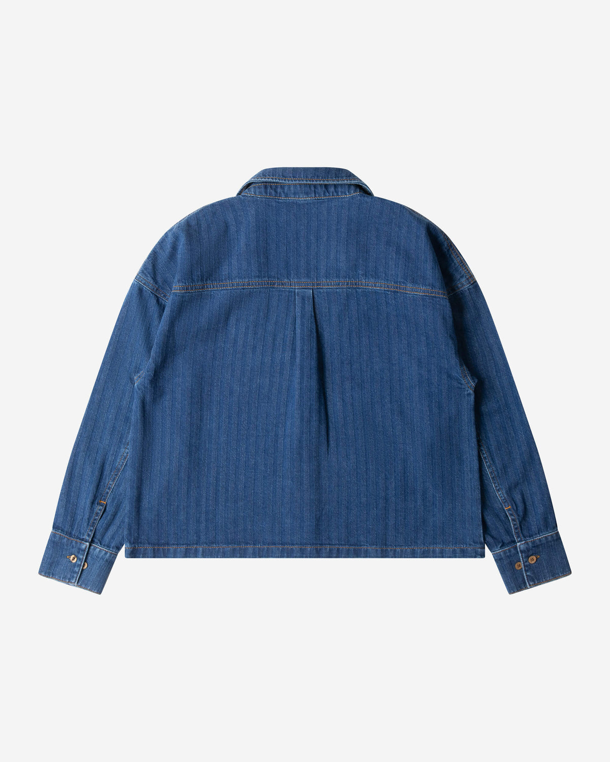 Denim Blouse herringbone