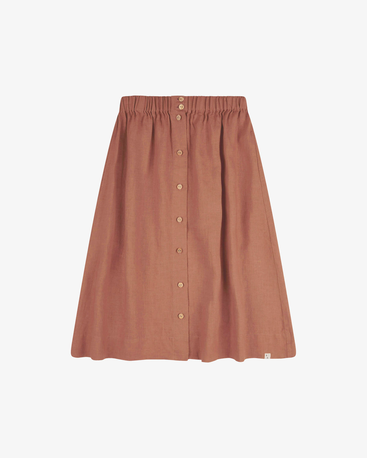 Midi Skirt rosy brown