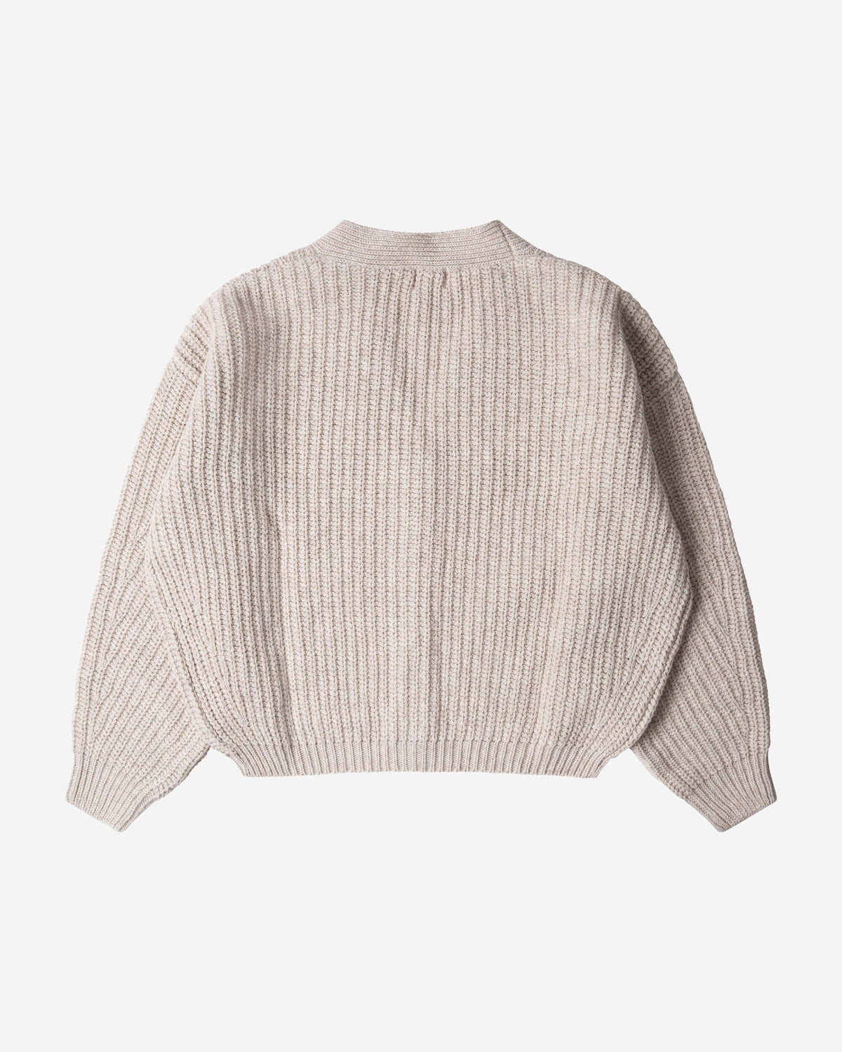 Organic Knit Cardigan salt