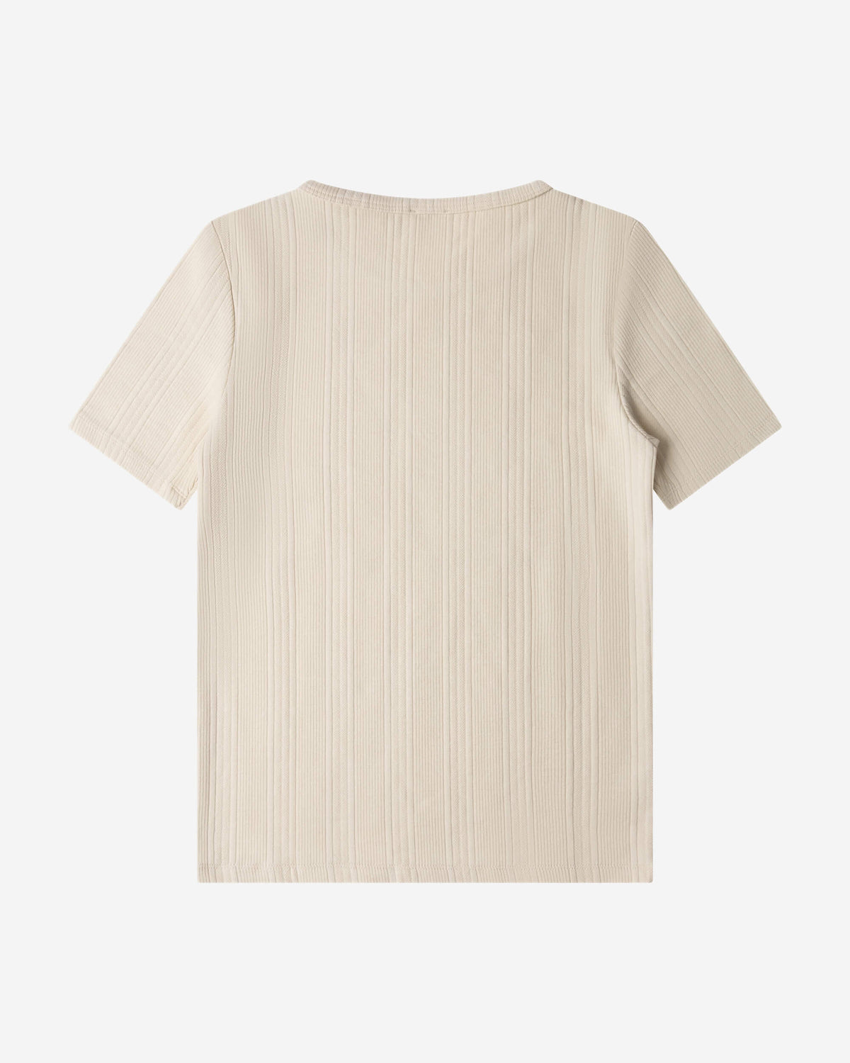 Ribbed T-Shirt creme