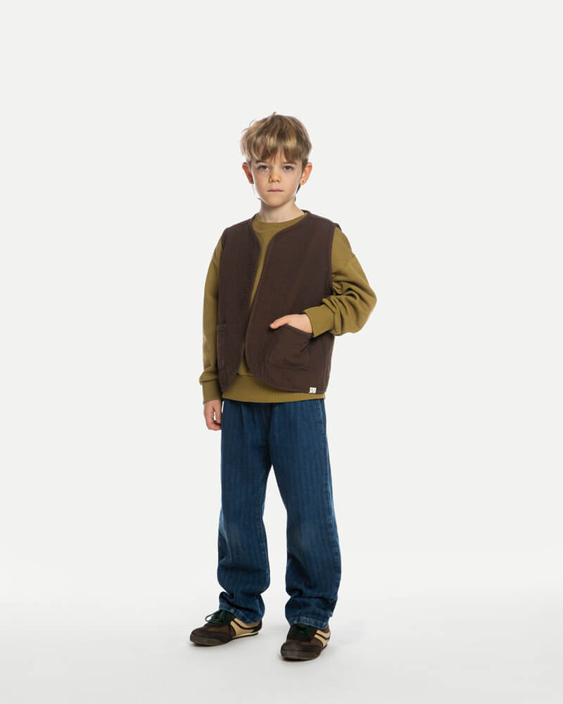 Liner Vest fudge