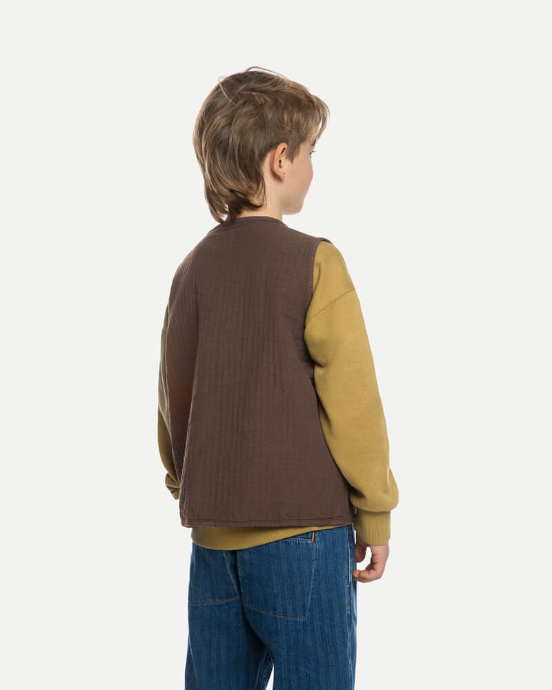 Liner Vest fudge