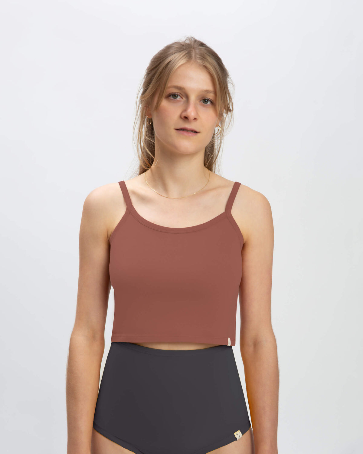Basic Crop Top rosewood