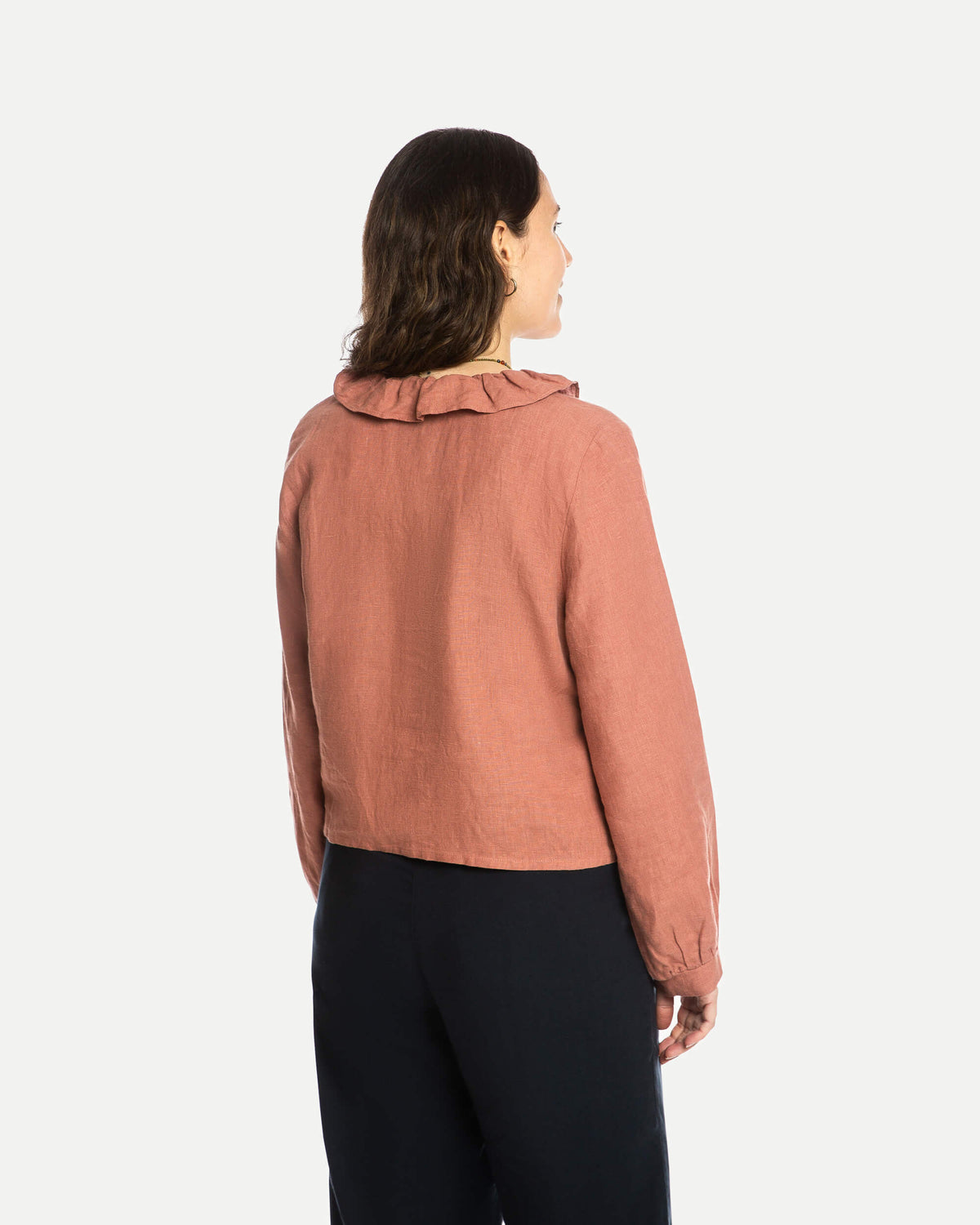 Cirque Blouse rosy brown