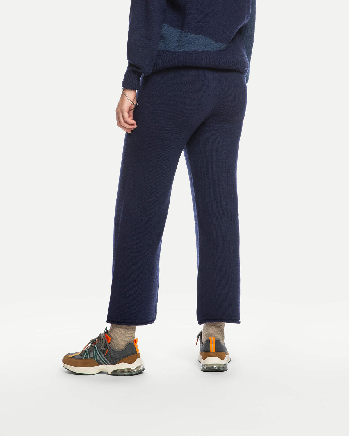 Knitted Culotte navy