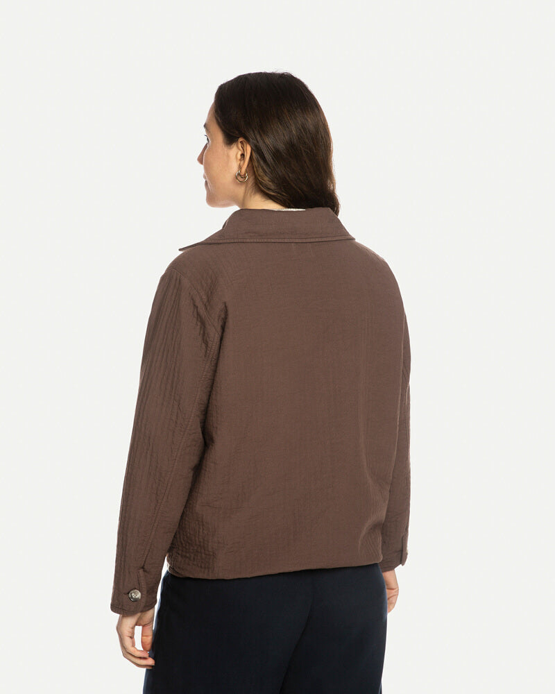 Quilted Jacket fudge