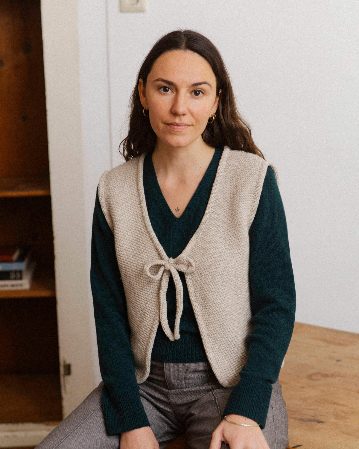 Bow Vest salt