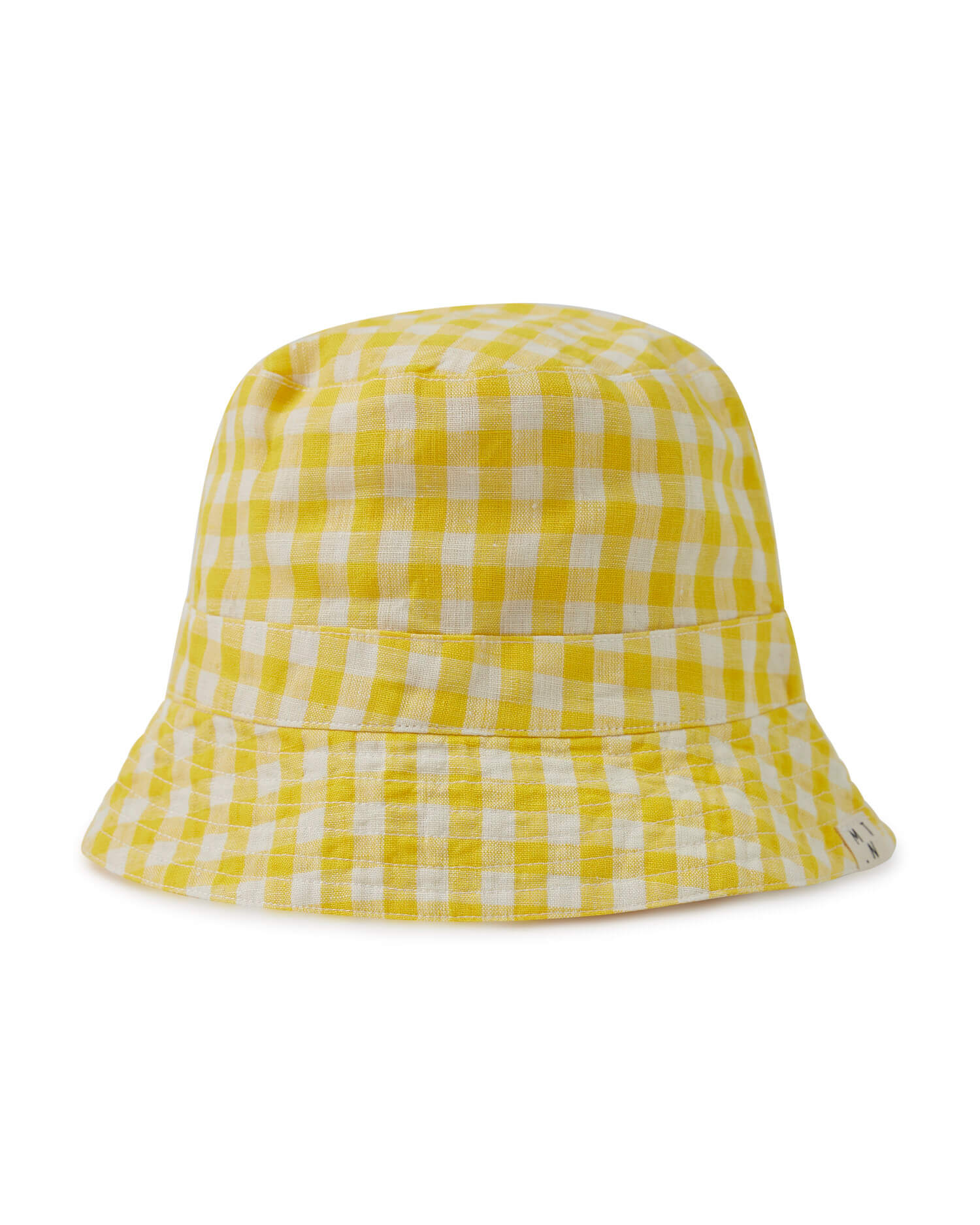 Sun Hat yellow gingham