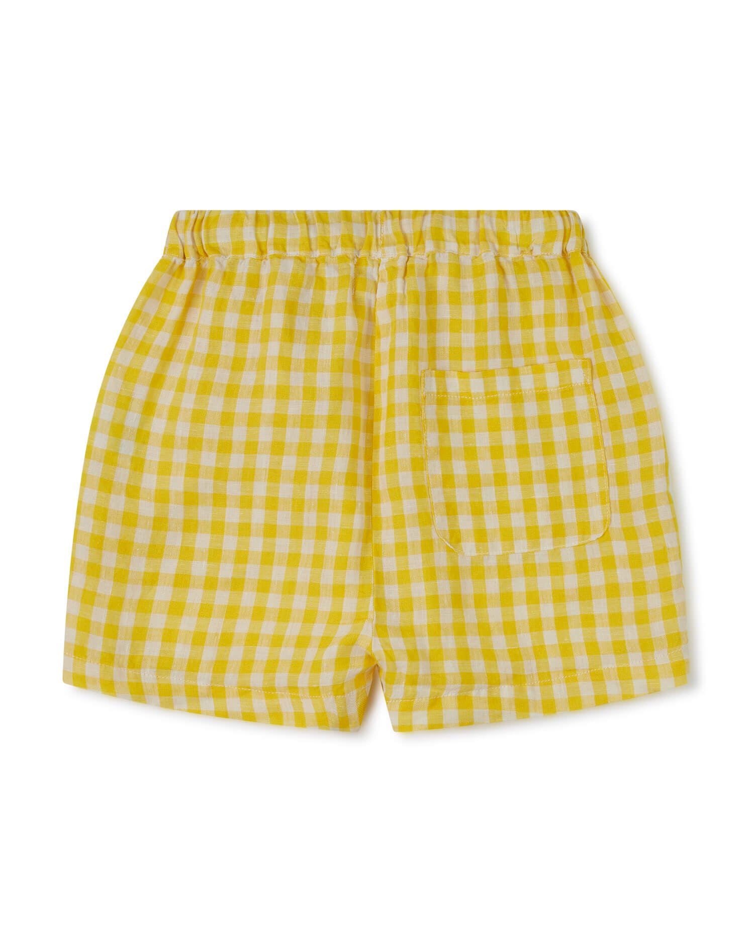 Classic Shorts yellow gingham