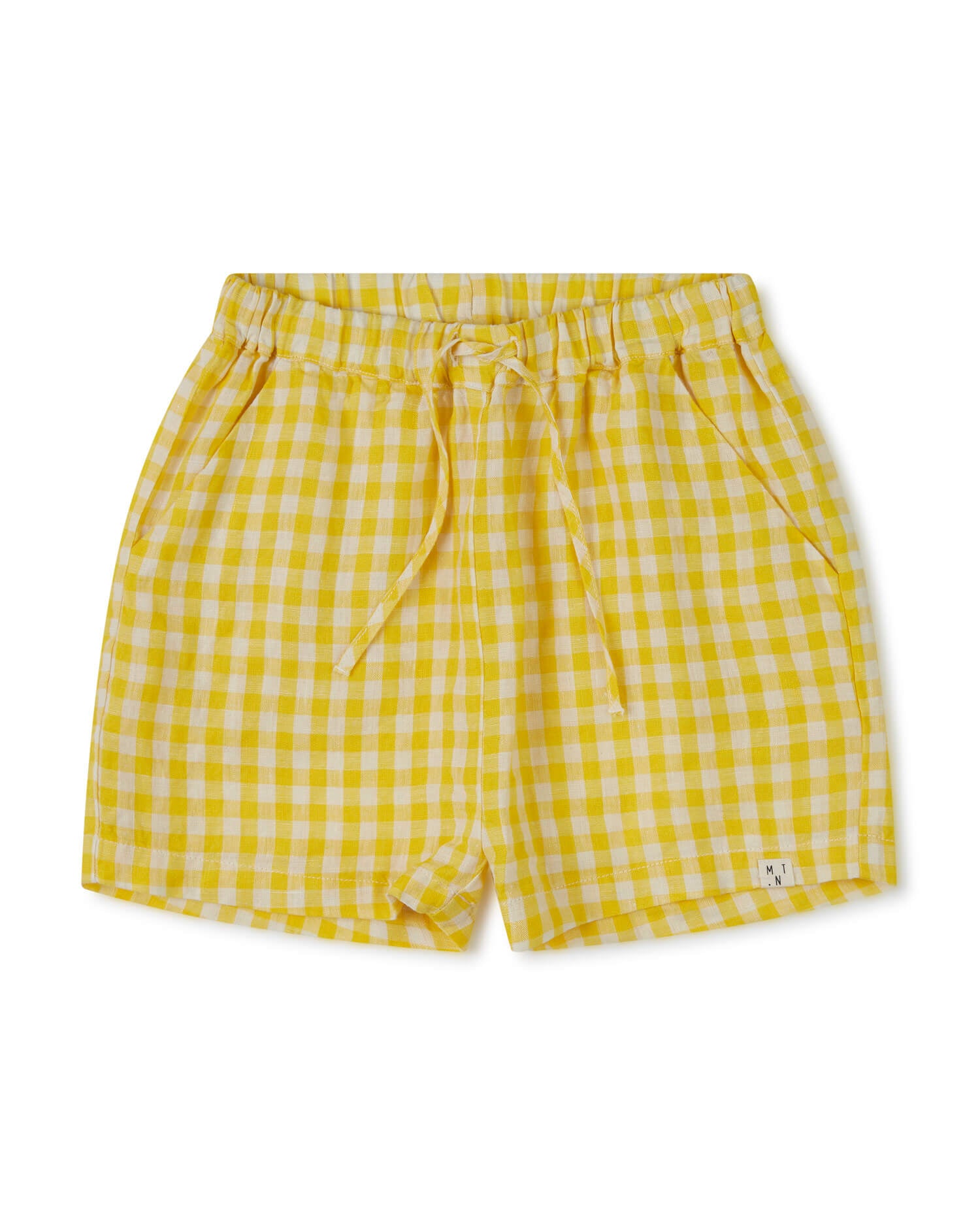 Classic Shorts yellow gingham