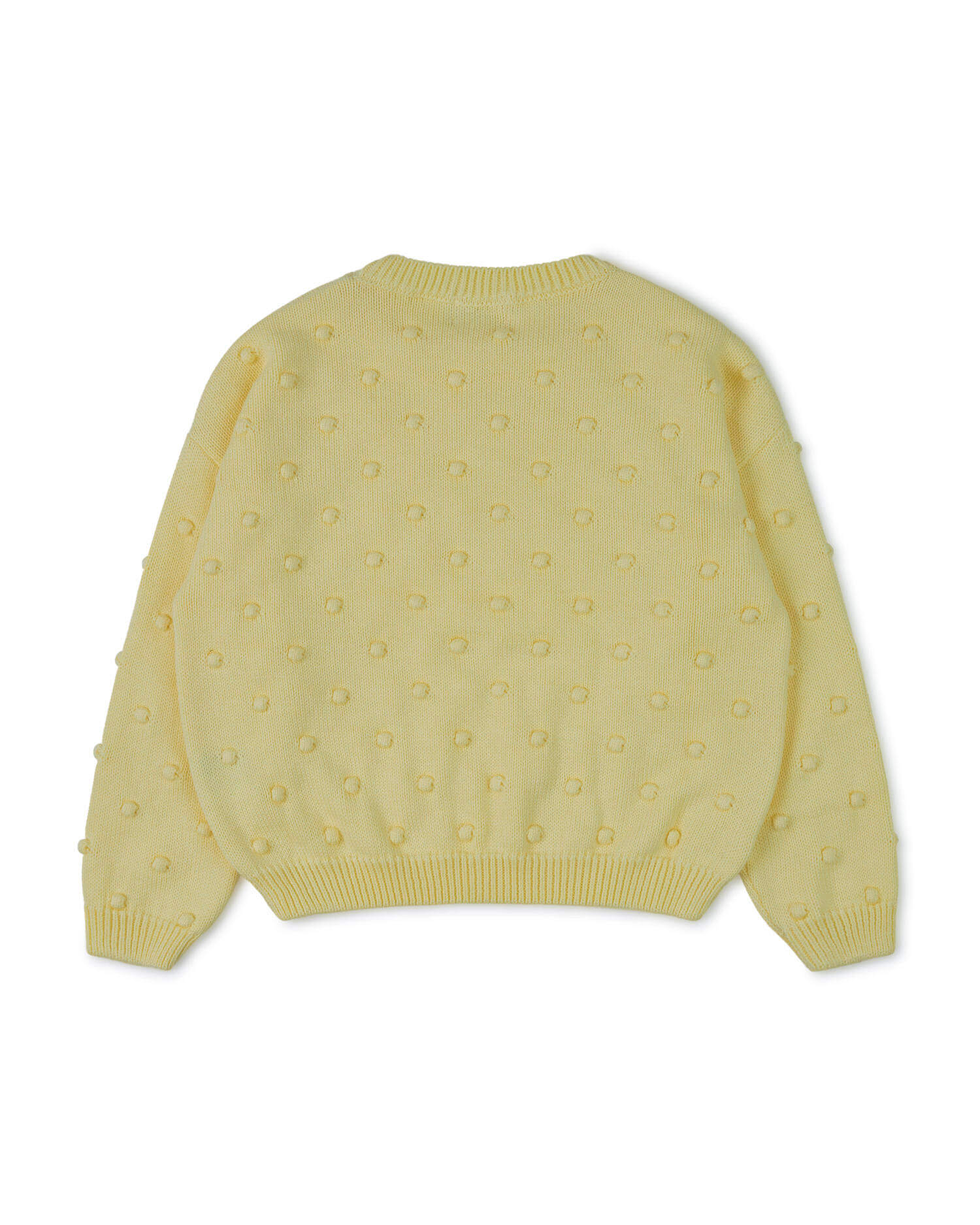 Popcorn Sweater daffodil